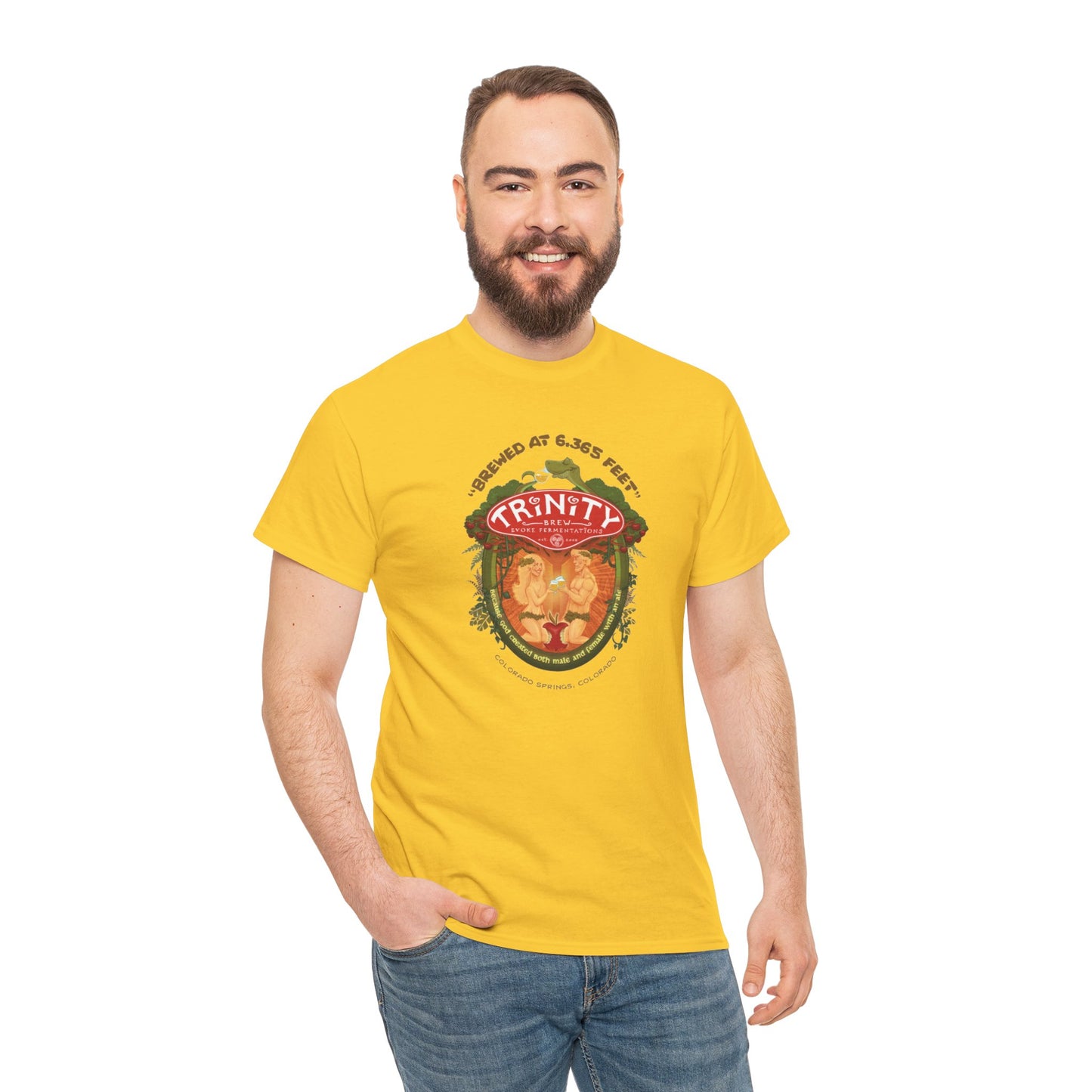 TRiNiTY Adam & Eve Ale (Lighter Colors) - Unisex Heavy Cotton Tee