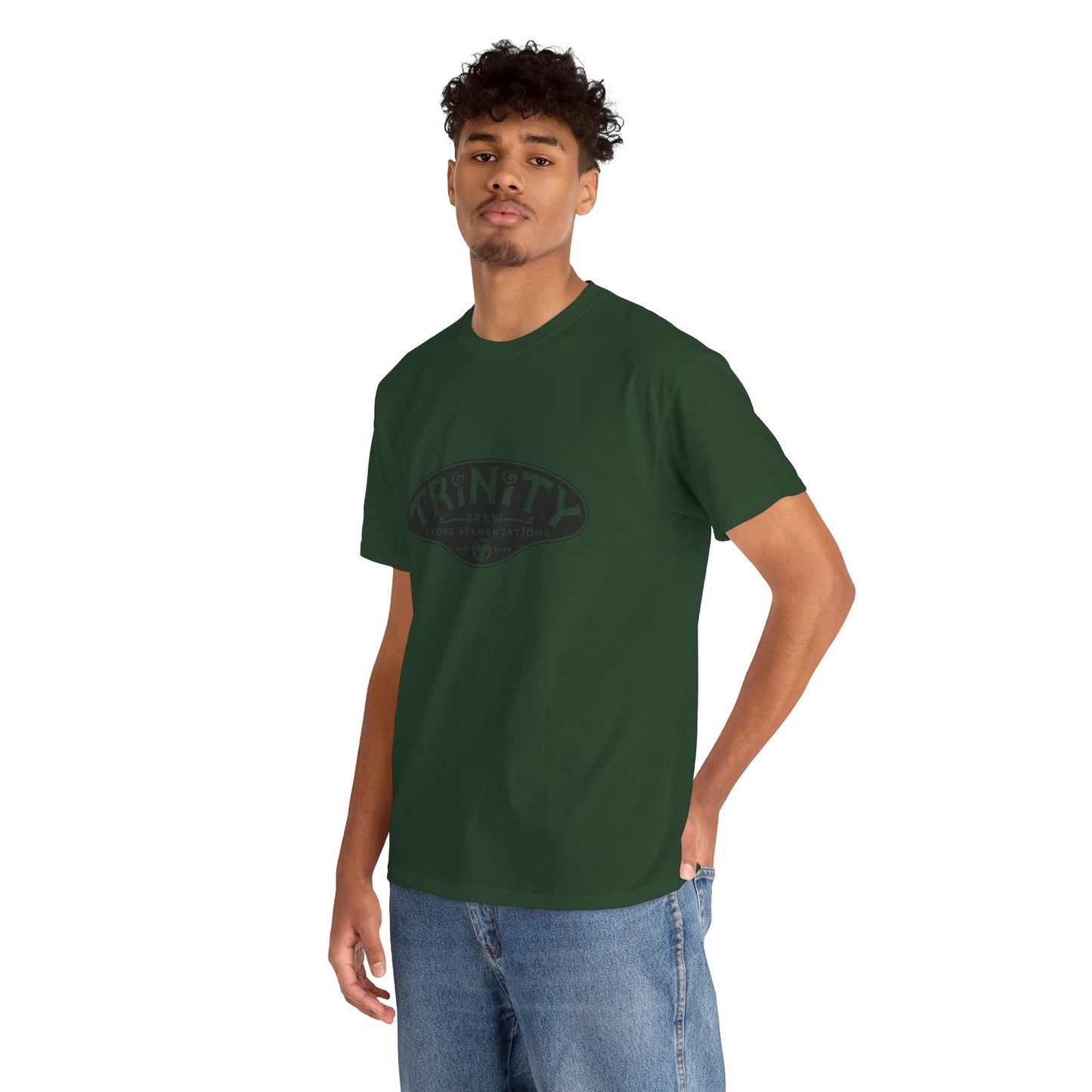 TRiNiTY Classic Logo/ Black - Unisex Heavy Cotton Tee