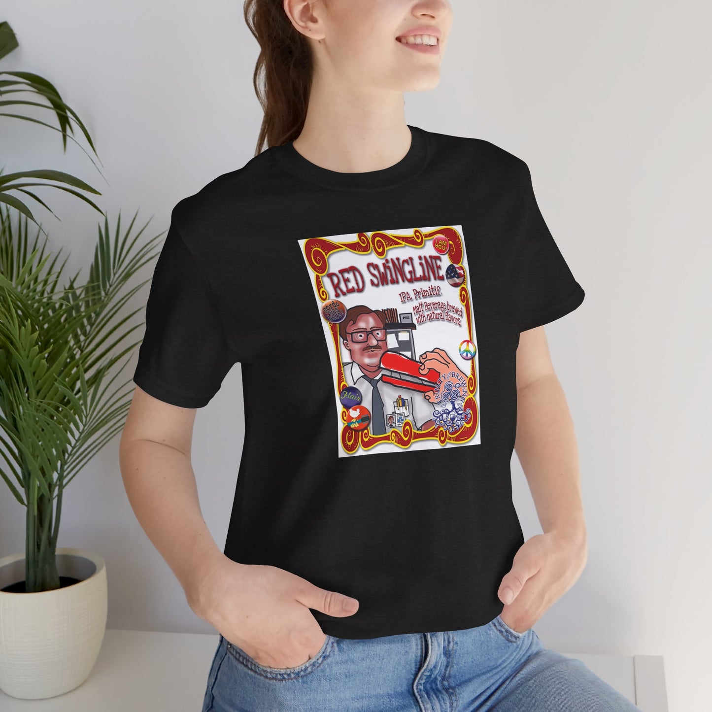 TRiNiTY GABF Gold Medal Winner Red Swingline Sour IPA - Unisex Jersey Short Sleeve Tee