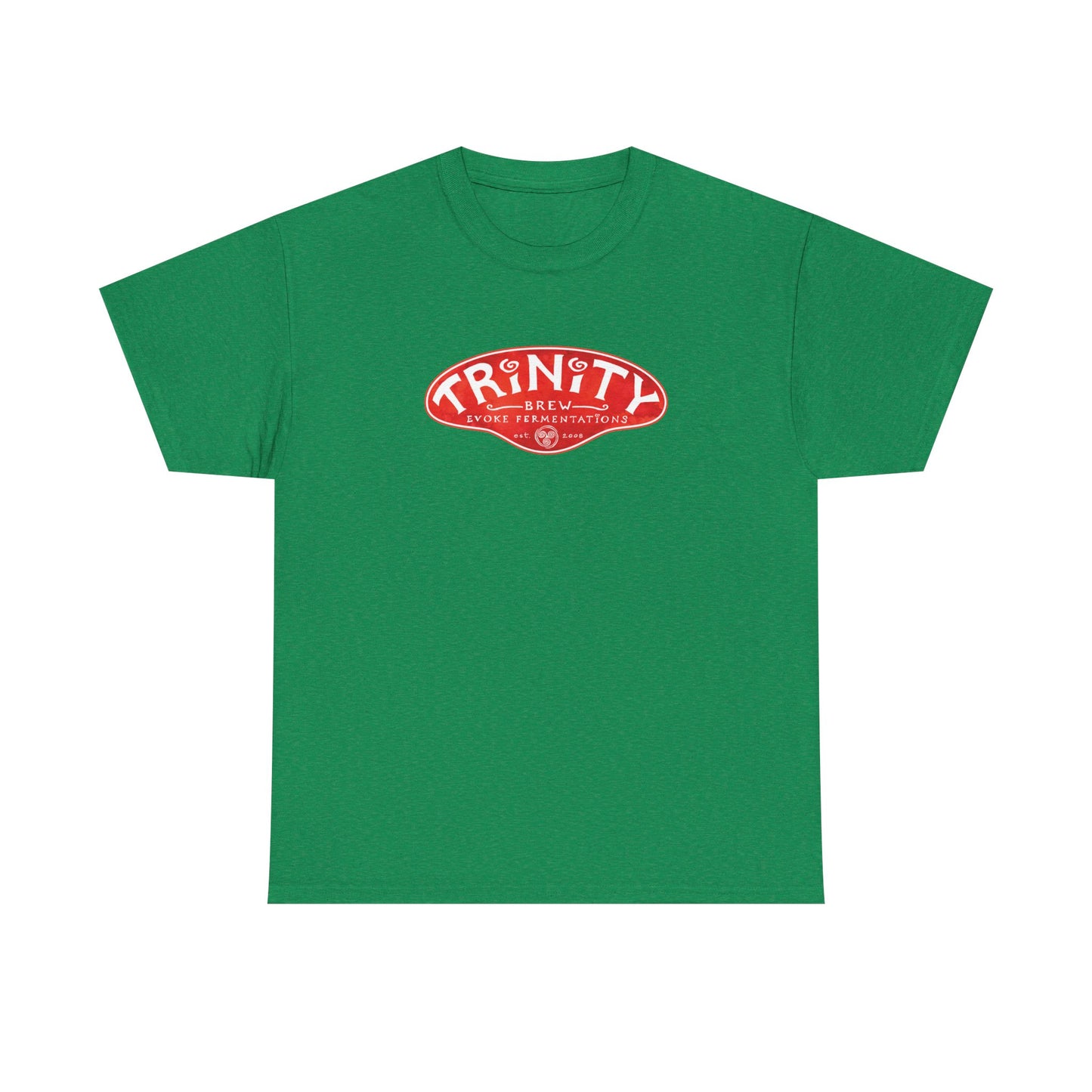 TRiNiTY Classic Logo RED - Unisex Heavy Cotton Tee