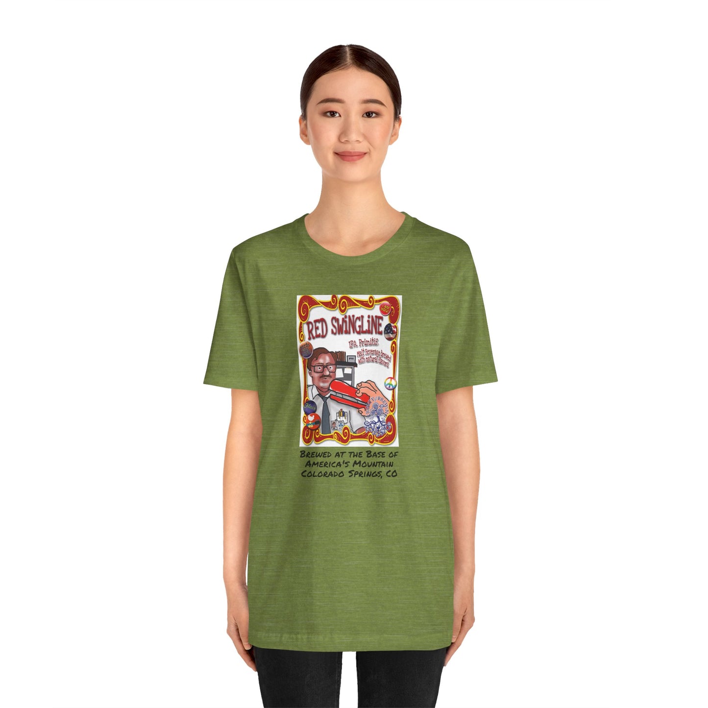 TRiNiTY GABF Gold Medal Winner Red Swingline Sour IPA - Unisex Jersey Short Sleeve Tee