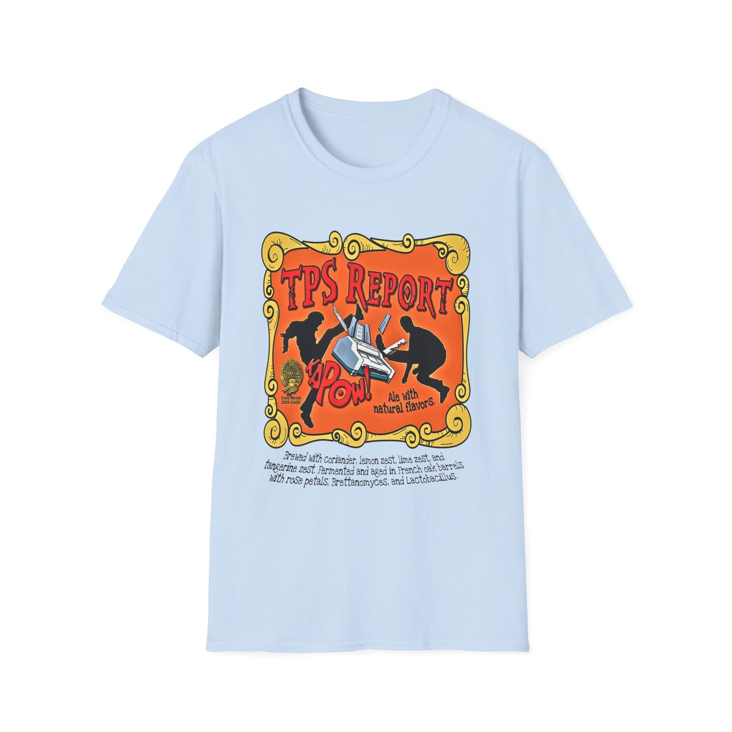 TRiNiTY TPS Report (Lighter Colors) - Unisex Softstyle T-Shirt