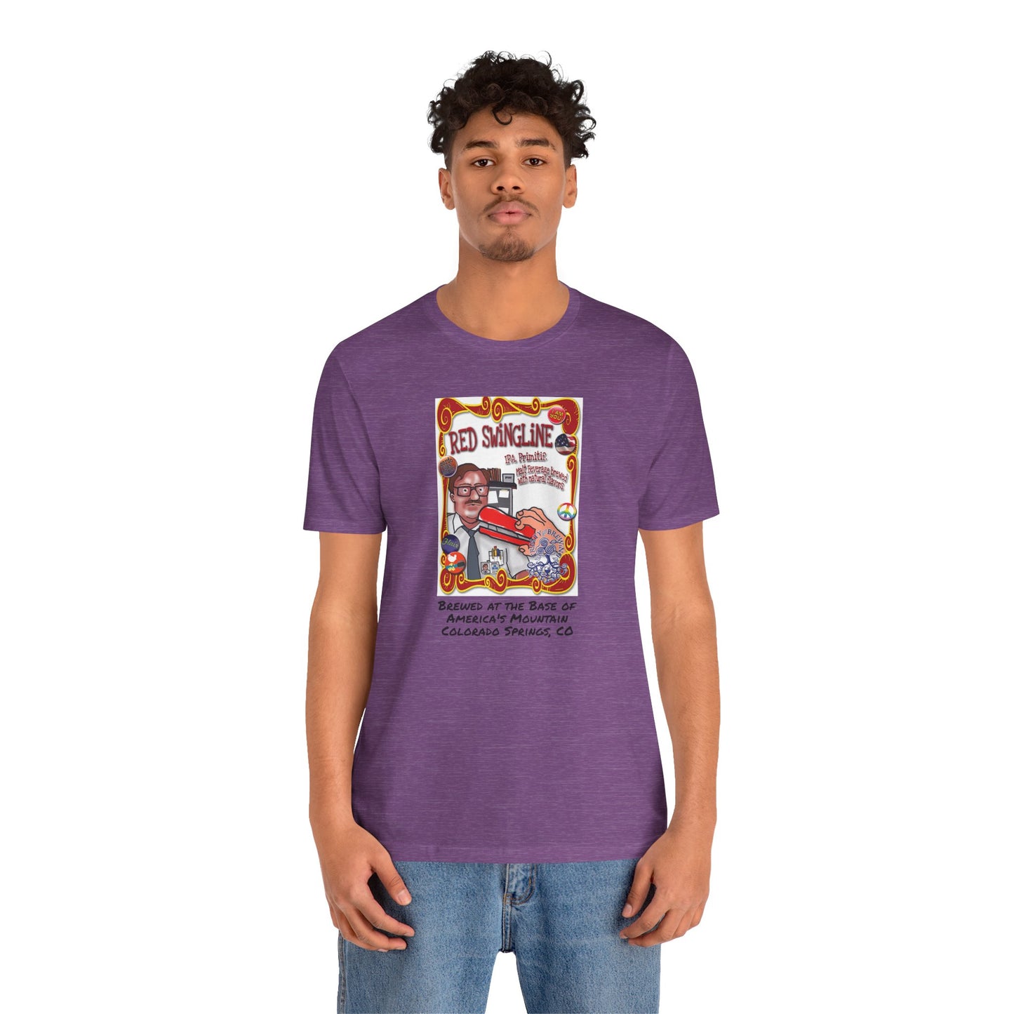 TRiNiTY GABF Gold Medal Winner Red Swingline Sour IPA - Unisex Jersey Short Sleeve Tee