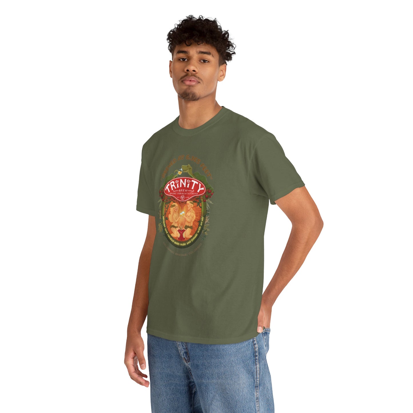Adam & Eve Ale (Darker Colors) - Unisex Heavy Cotton Tee