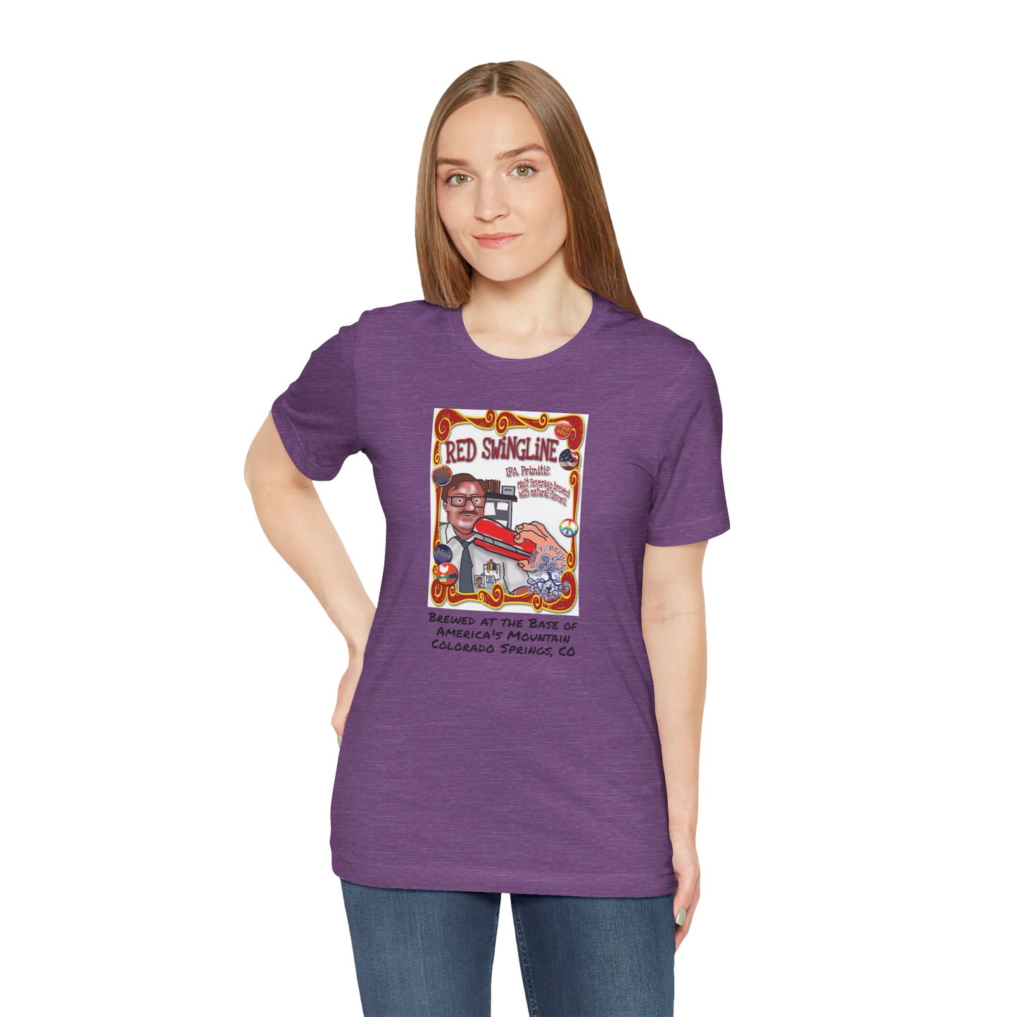 TRiNiTY GABF Gold Medal Winner Red Swingline Sour IPA - Unisex Jersey Short Sleeve Tee