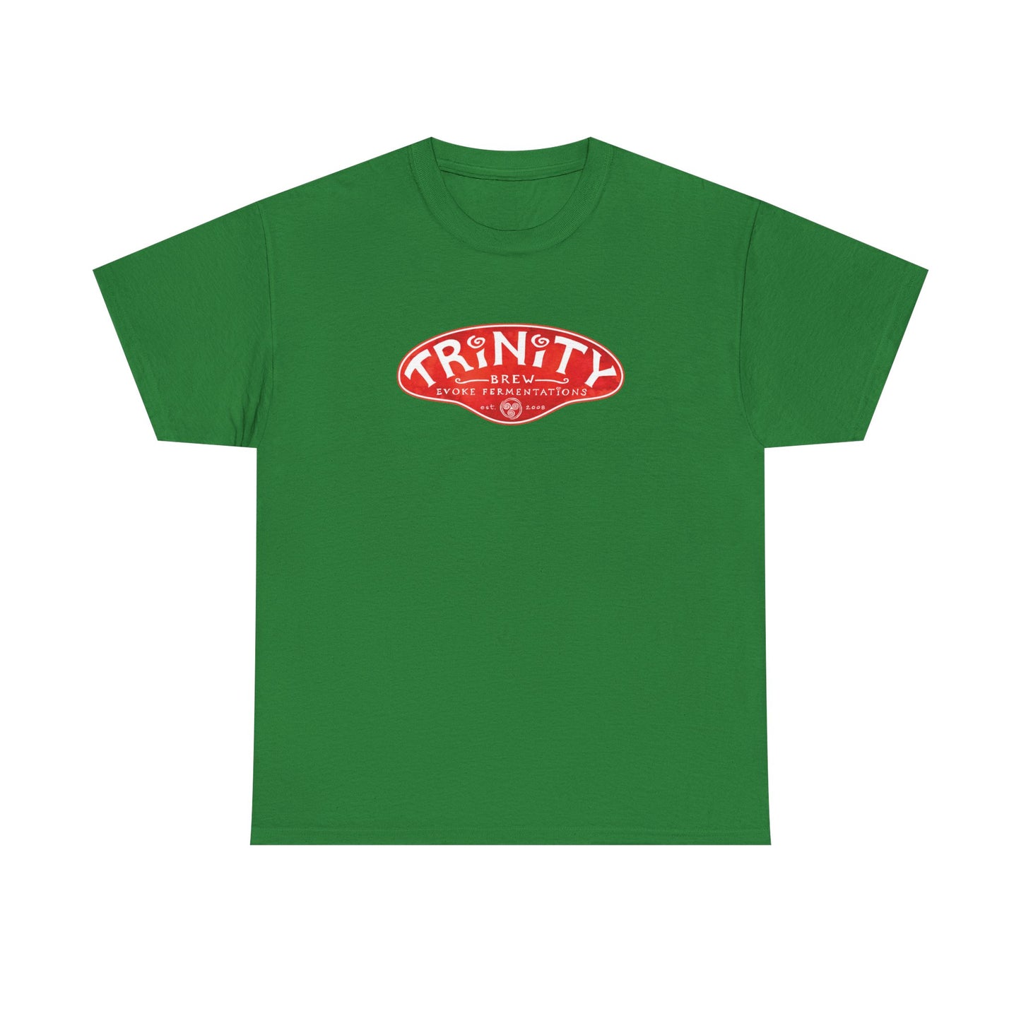 TRiNiTY Classic Logo RED - Unisex Heavy Cotton Tee
