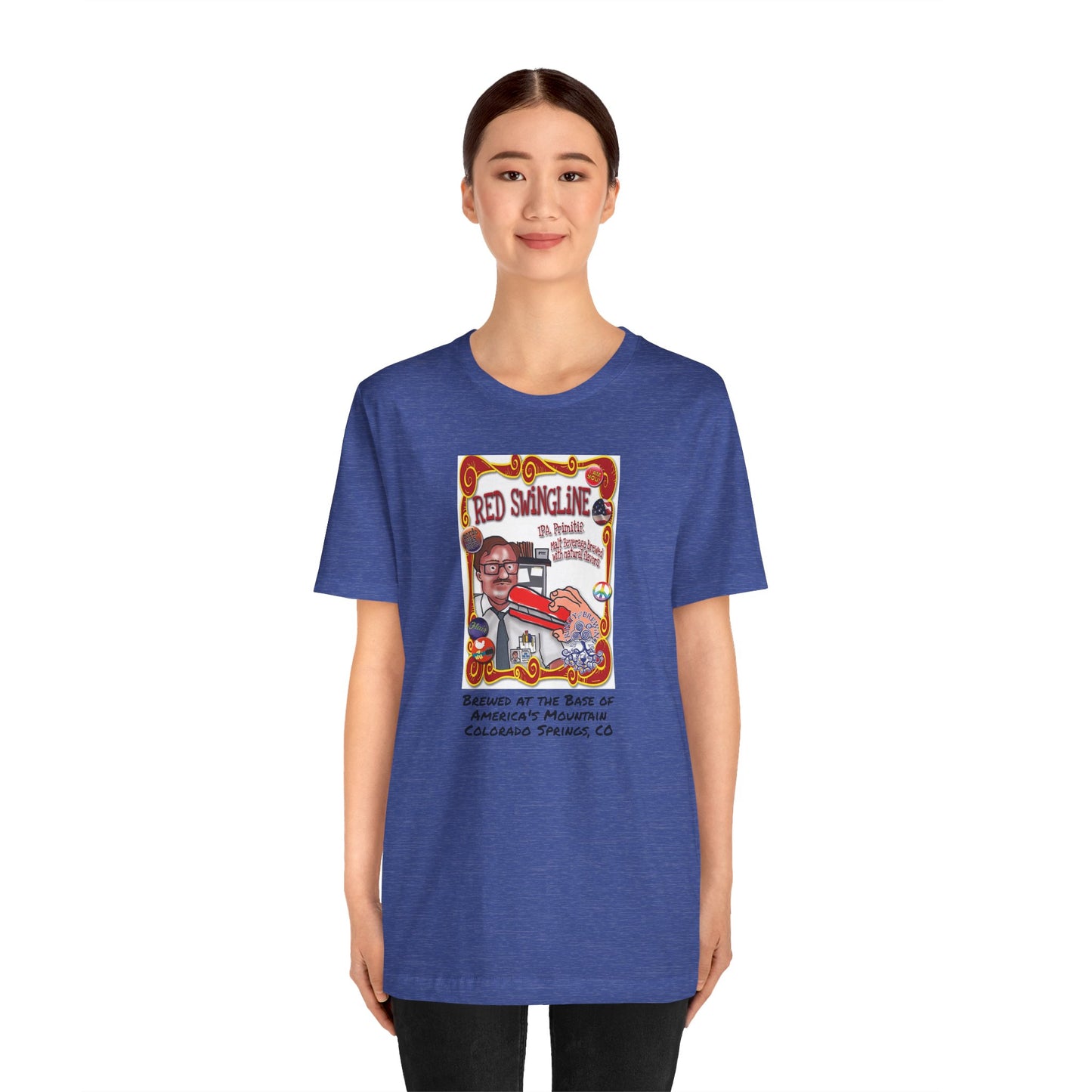 TRiNiTY GABF Gold Medal Winner Red Swingline Sour IPA - Unisex Jersey Short Sleeve Tee