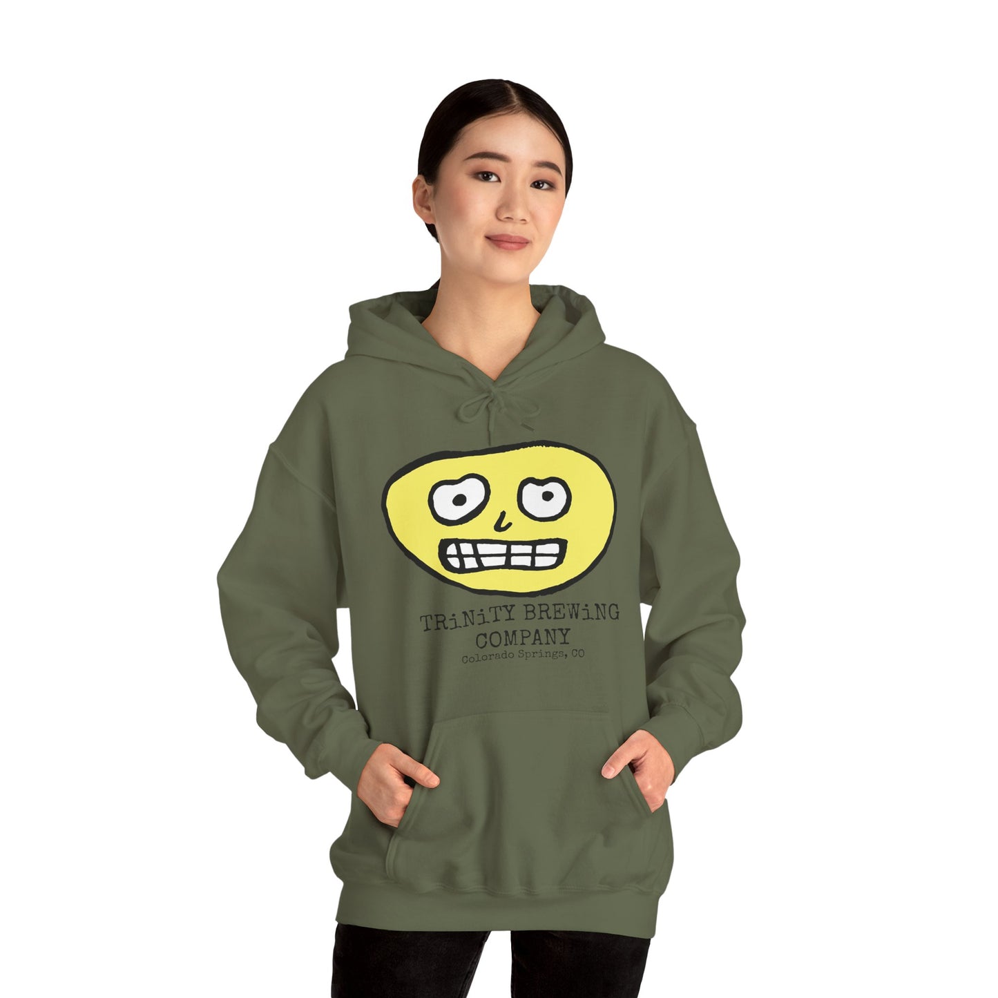 TRiNiTY Brewing Beerface Logo - Unisex Heavy Blend™ Hooded Sweatshirt