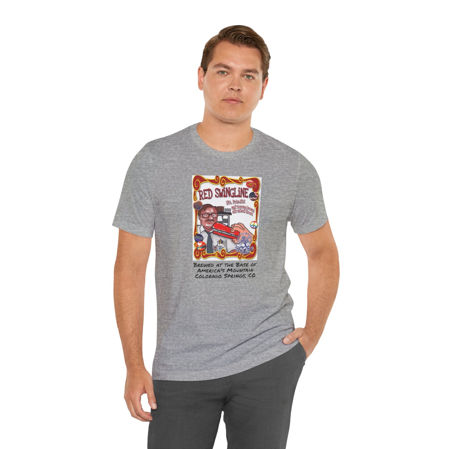 TRiNiTY GABF Gold Medal Winner Red Swingline Sour IPA - Unisex Jersey Short Sleeve Tee
