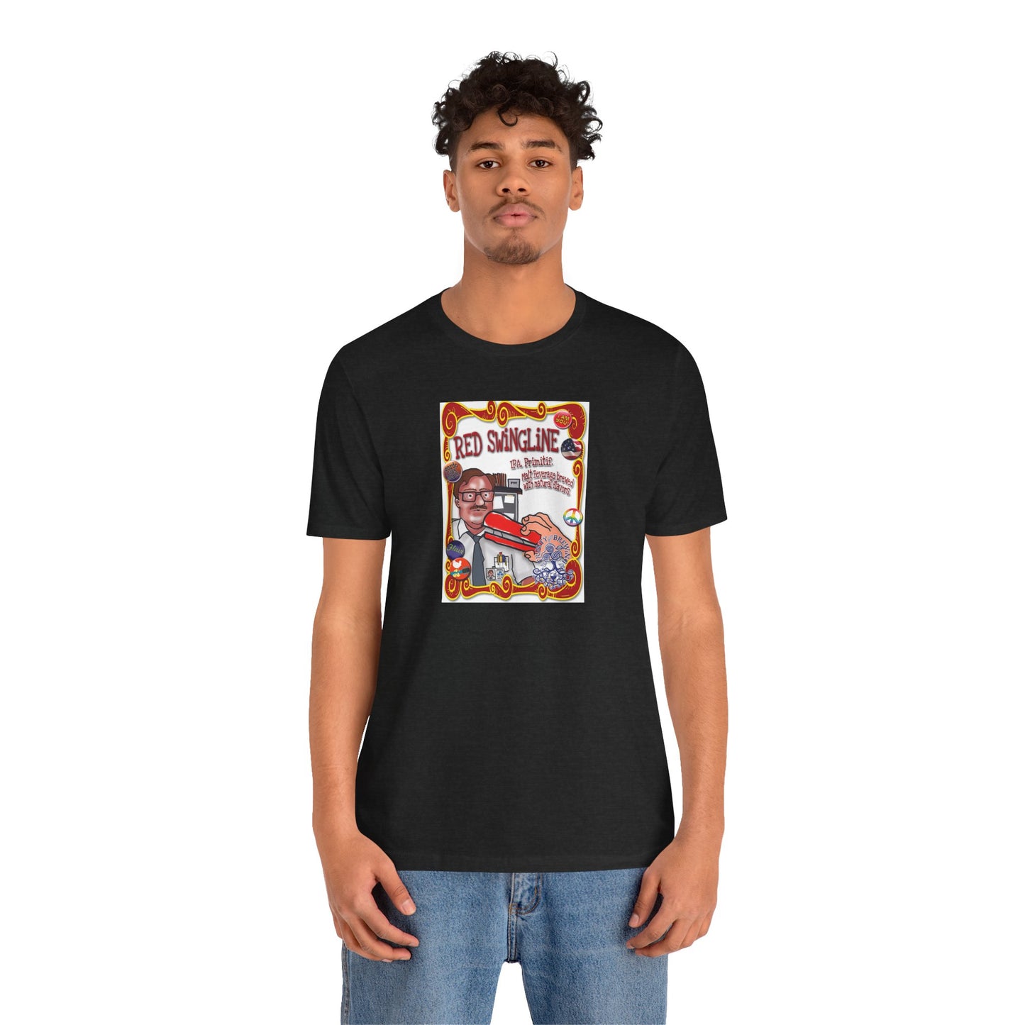 TRiNiTY GABF Gold Medal Winner Red Swingline Sour IPA - Unisex Jersey Short Sleeve Tee