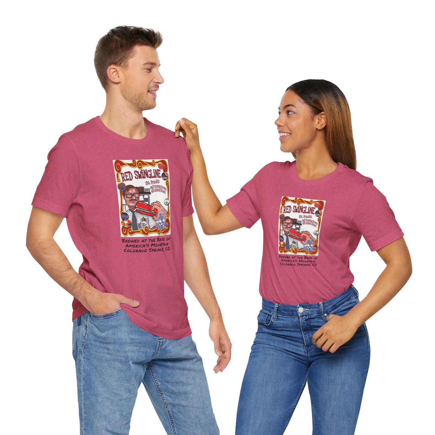 TRiNiTY GABF Gold Medal Winner Red Swingline Sour IPA - Unisex Jersey Short Sleeve Tee