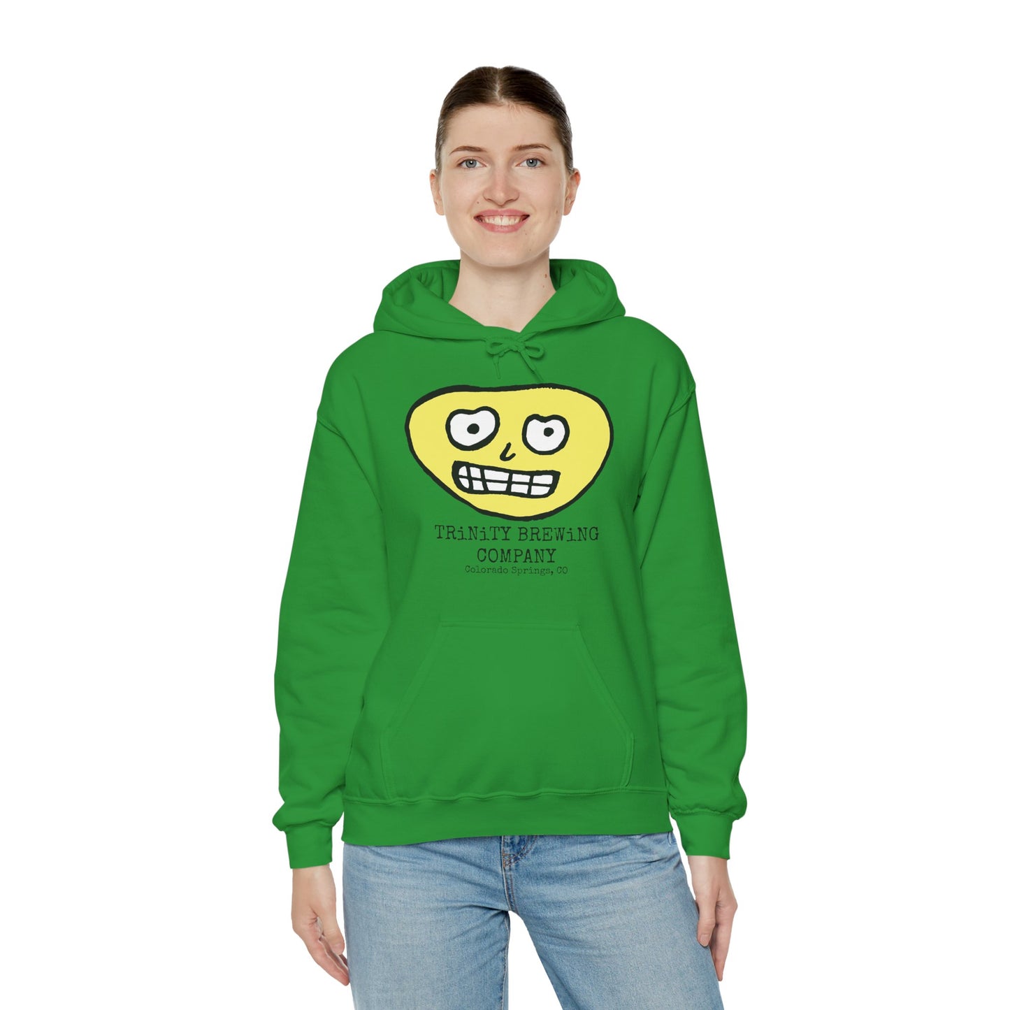 TRiNiTY Brewing Beerface Logo - Unisex Heavy Blend™ Hooded Sweatshirt