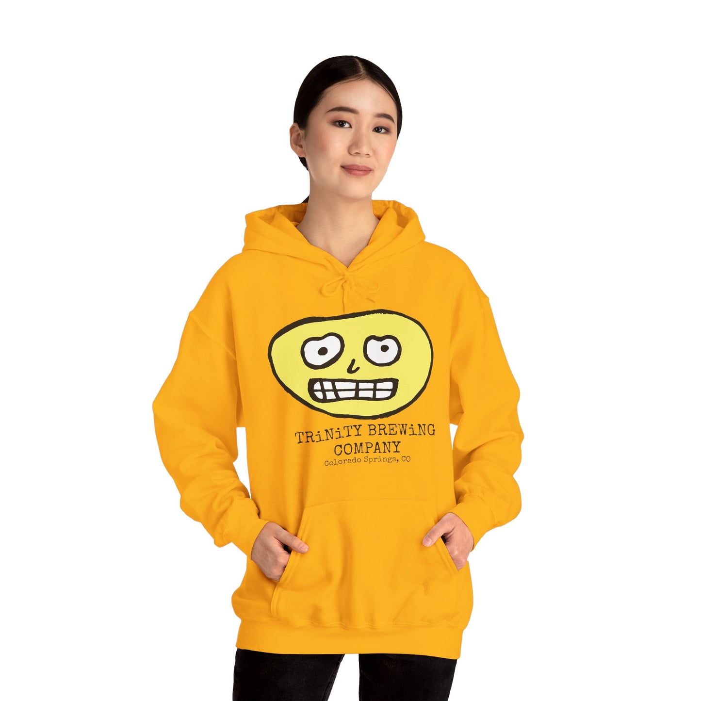 TRiNiTY Brewing Beerface Logo - Unisex Heavy Blend™ Hooded Sweatshirt