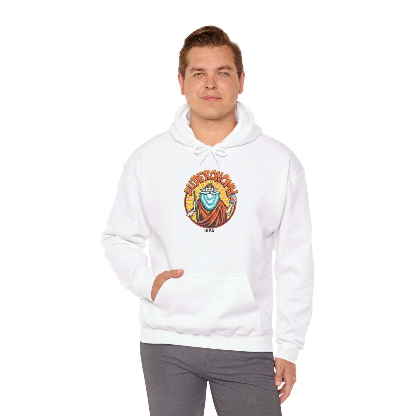 DUDERONOMY IIIPA Hoodie - Vibrant Unisex Hooded Sweatshirt for Everyday Comfort and Self-Expression, Gift for Friends, Cozy Layer, Graphic Hoodie, Inspirational [...]