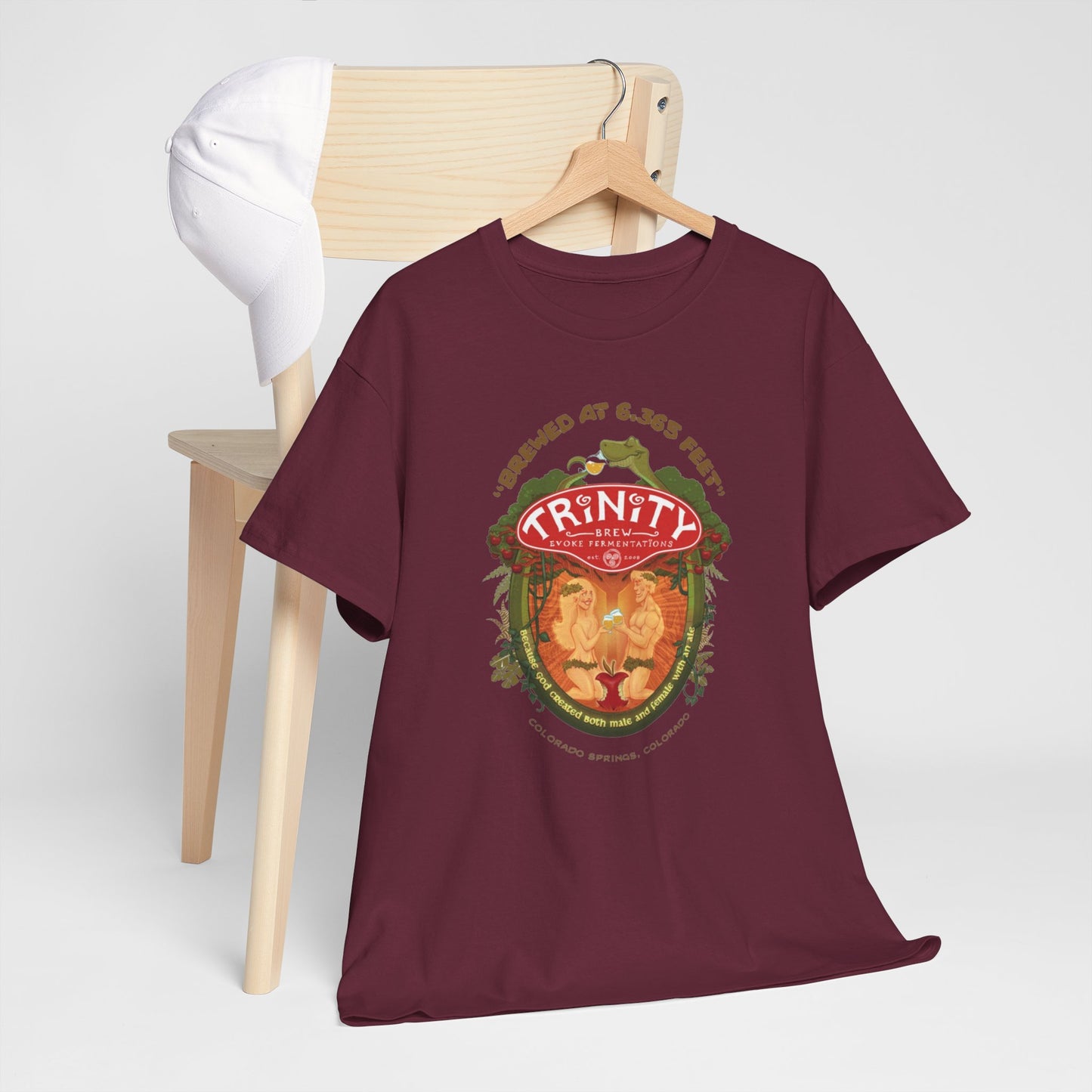 Adam & Eve Ale (Darker Colors) - Unisex Heavy Cotton Tee