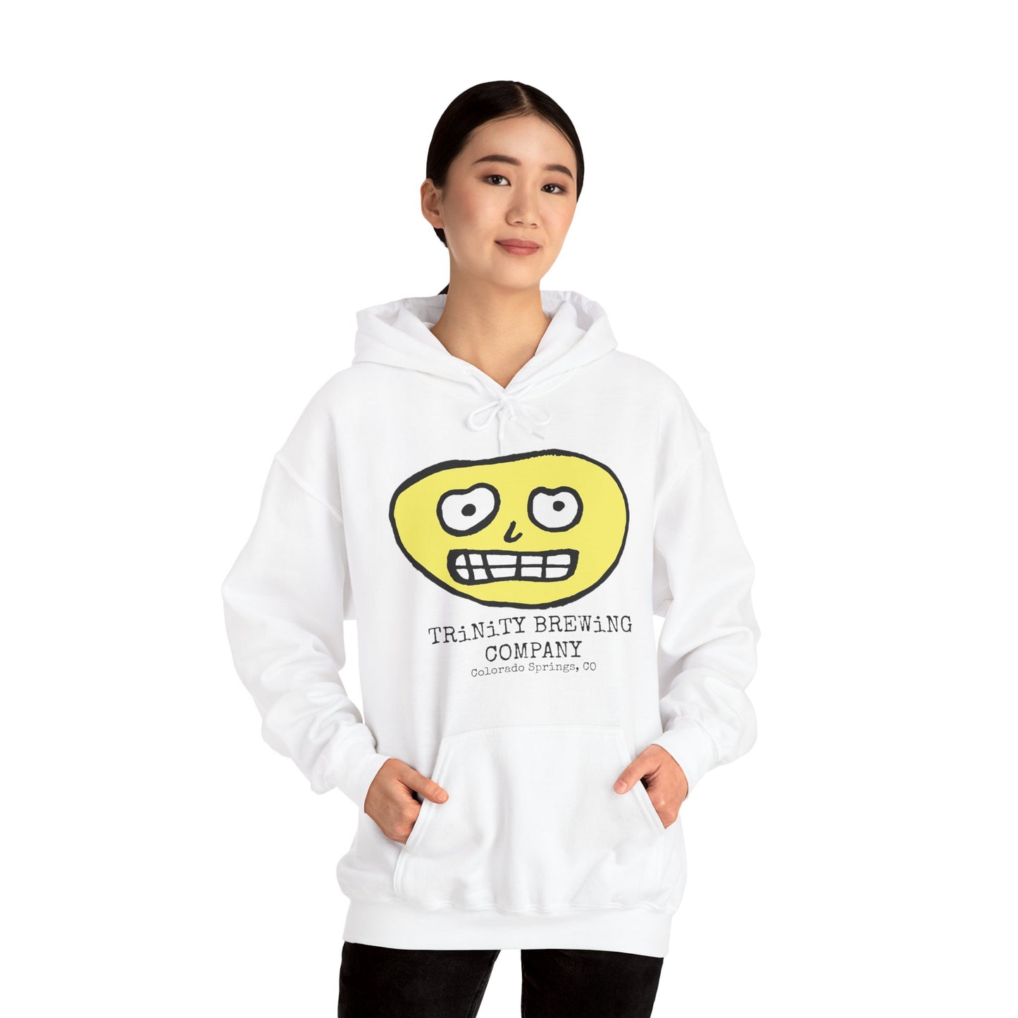 TRiNiTY Brewing Beerface Logo - Unisex Heavy Blend™ Hooded Sweatshirt