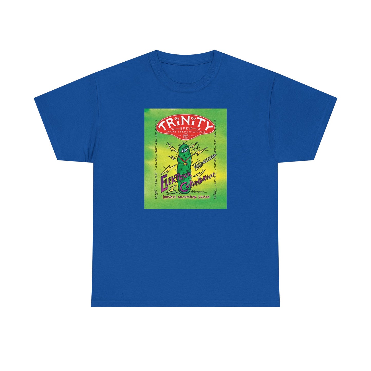TRiNiTY Electric Cukumbahh (Darker Colors) - Unisex Heavy Cotton Tee