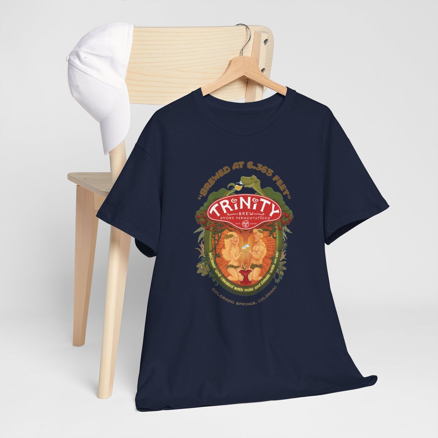 Adam & Eve Ale (Darker Colors) - Unisex Heavy Cotton Tee