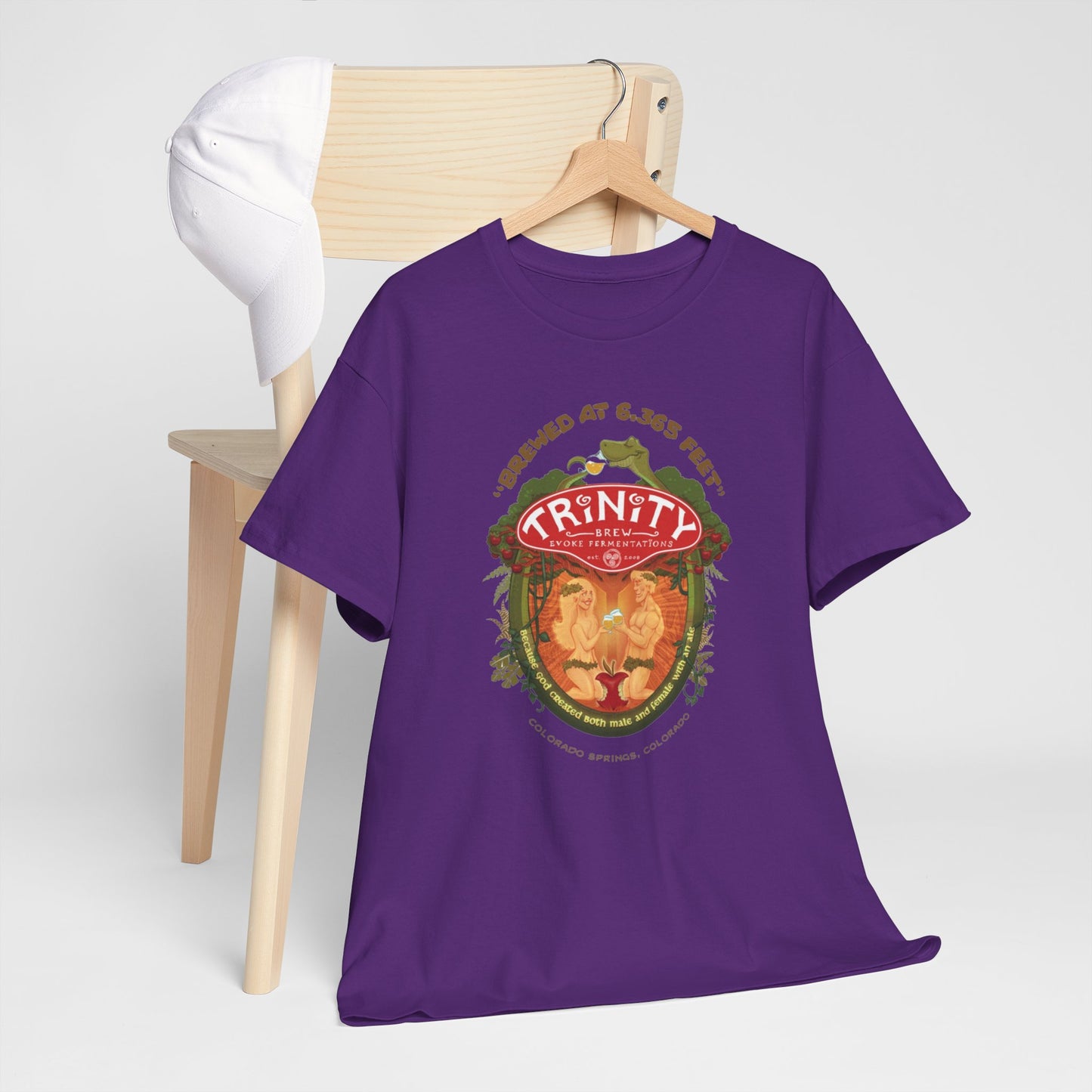 Adam & Eve Ale (Darker Colors) - Unisex Heavy Cotton Tee