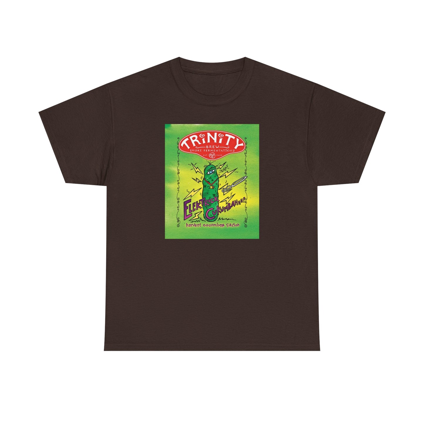 TRiNiTY Electric Cukumbahh (Darker Colors) - Unisex Heavy Cotton Tee