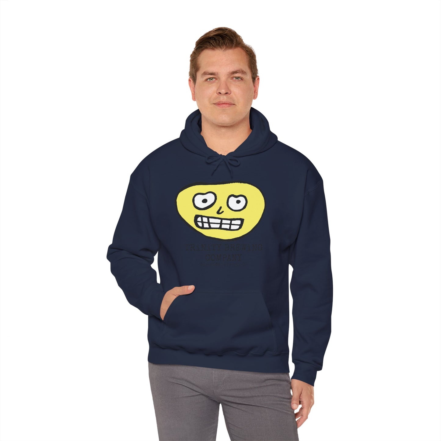 TRiNiTY Brewing Beerface Logo - Unisex Heavy Blend™ Hooded Sweatshirt