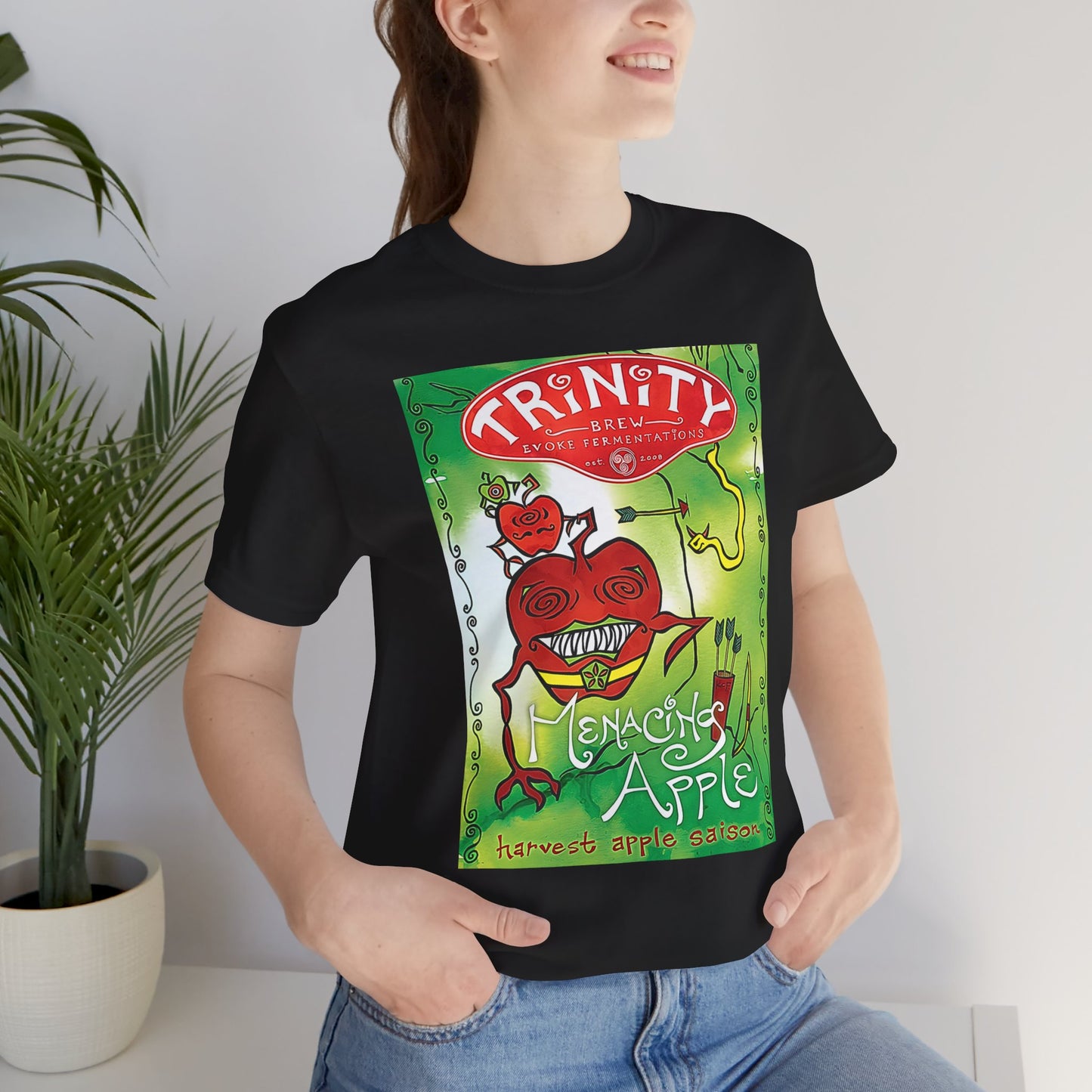 Menacing Apple Short Sleeve Tee
