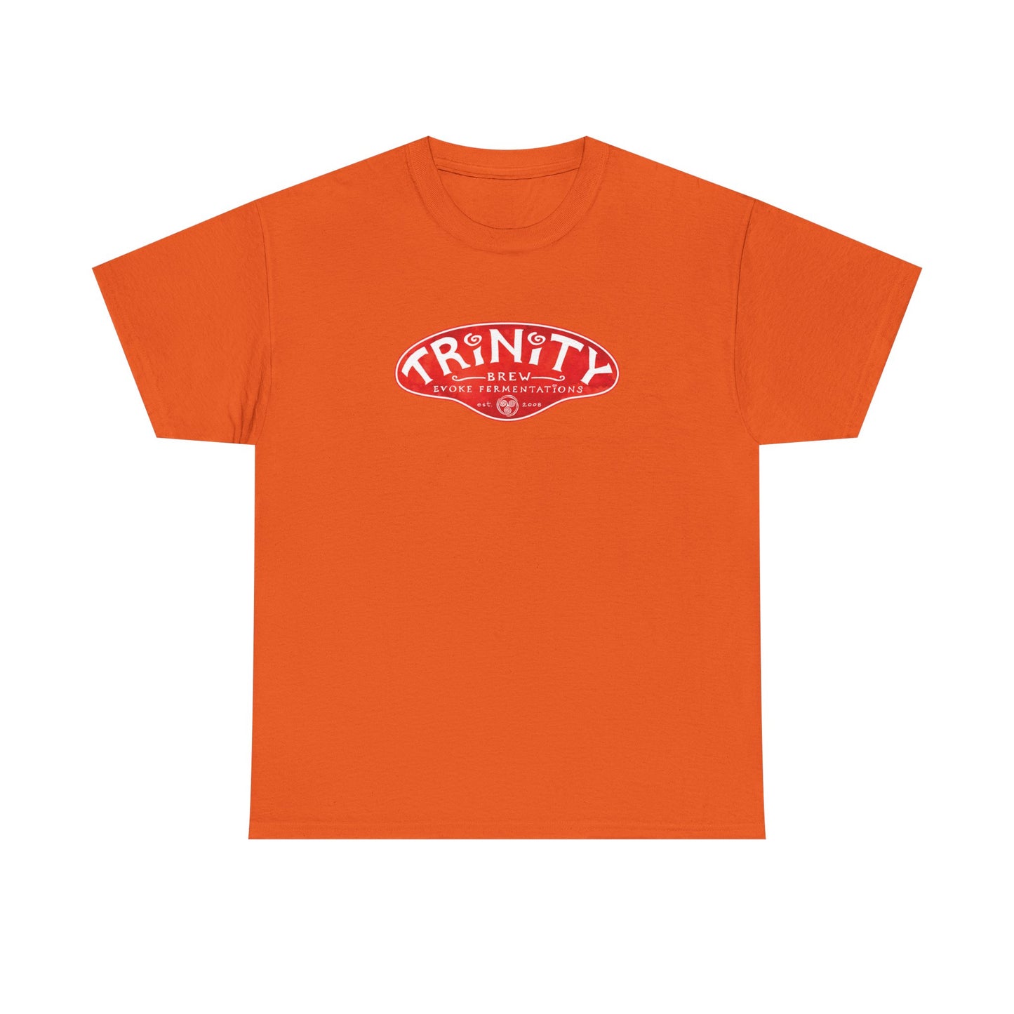 TRiNiTY Classic Logo RED - Unisex Heavy Cotton Tee