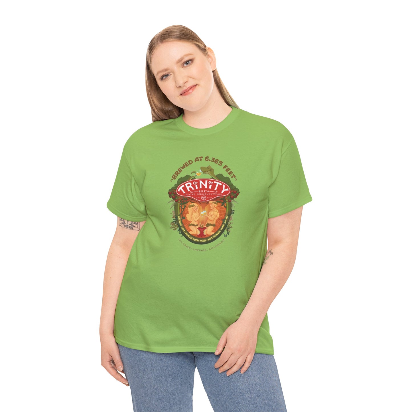 TRiNiTY Adam & Eve Ale (Lighter Colors) - Unisex Heavy Cotton Tee