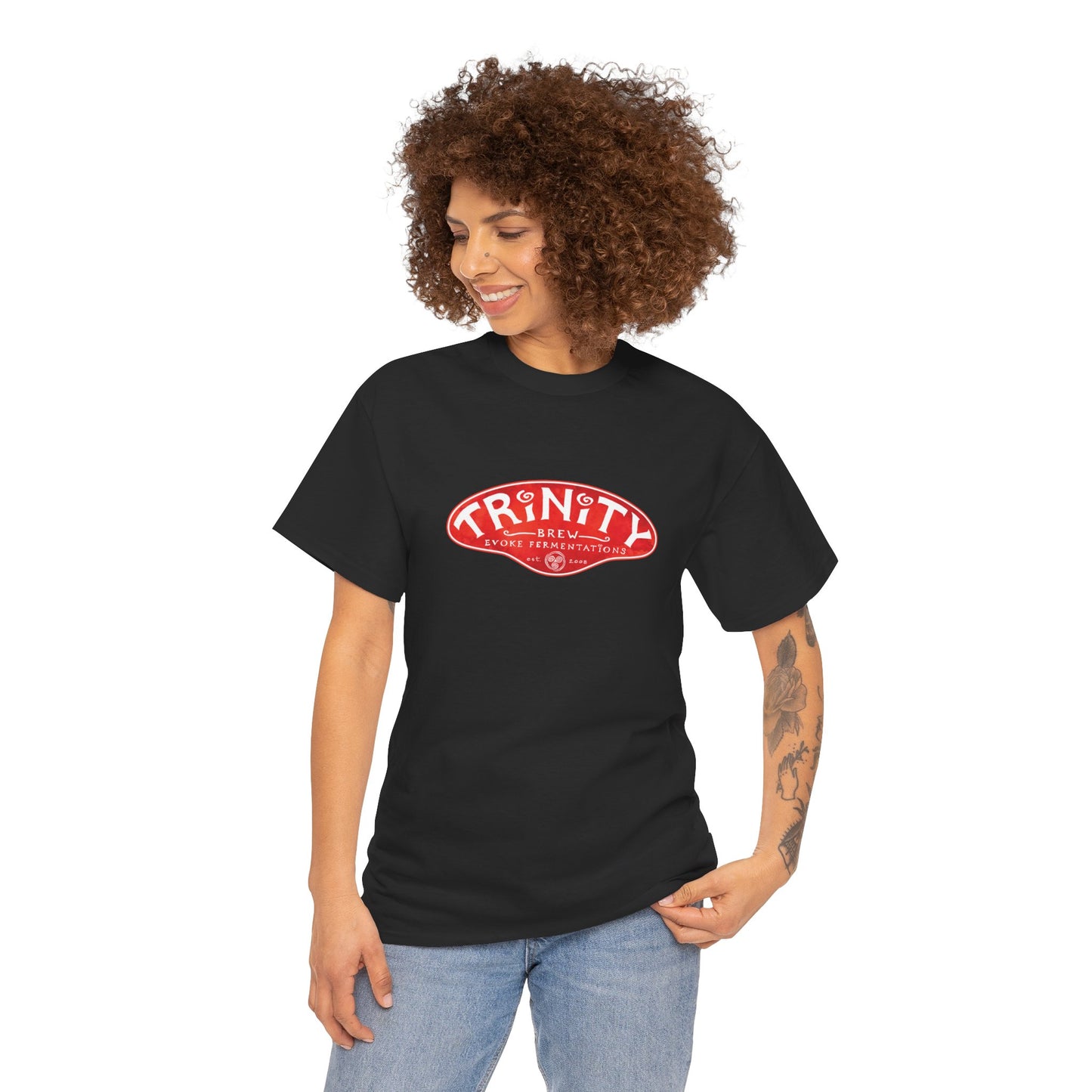 Classic TRiNiTY Logo T-Shirt - Unisex Heavy Cotton Tee