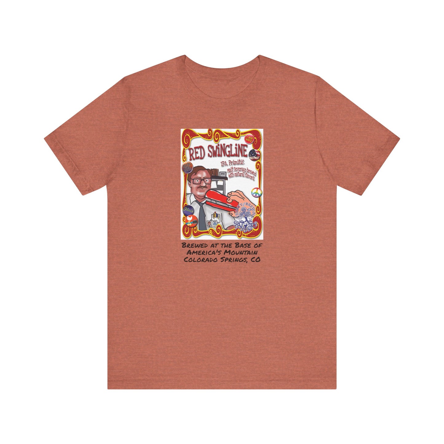 TRiNiTY GABF Gold Medal Winner Red Swingline Sour IPA - Unisex Jersey Short Sleeve Tee