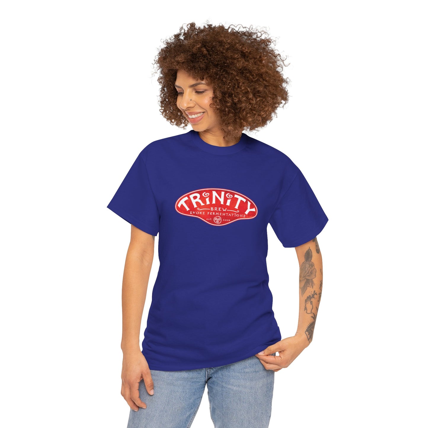 Classic TRiNiTY Logo T-Shirt - Unisex Heavy Cotton Tee