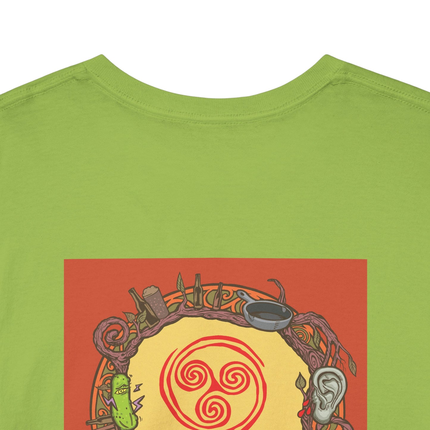TRiNiTY Classic Logo RED - Unisex Heavy Cotton Tee