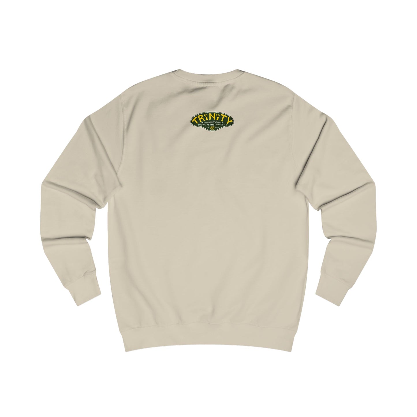 TRiNiTY Adam & Eve Ale with Text - Men's Sweatshirt