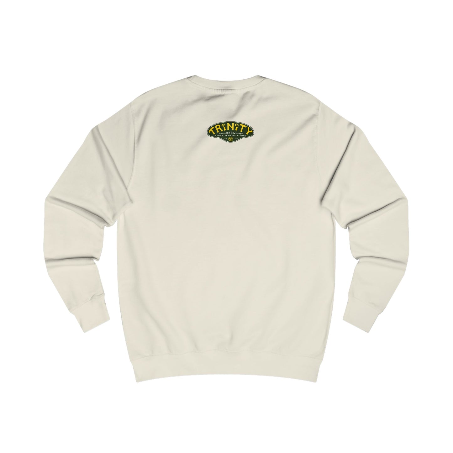 TRiNiTY Adam & Eve Ale with Text - Men's Sweatshirt