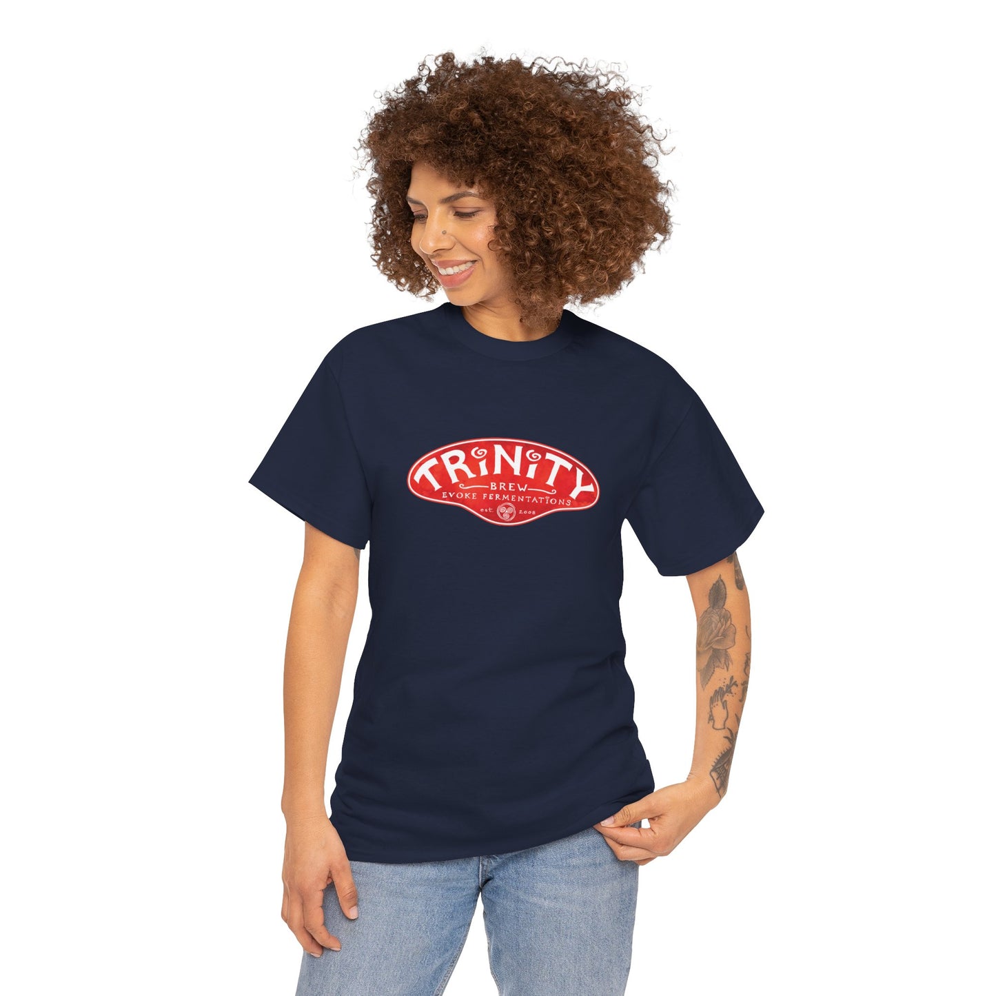 Classic TRiNiTY Logo T-Shirt - Unisex Heavy Cotton Tee