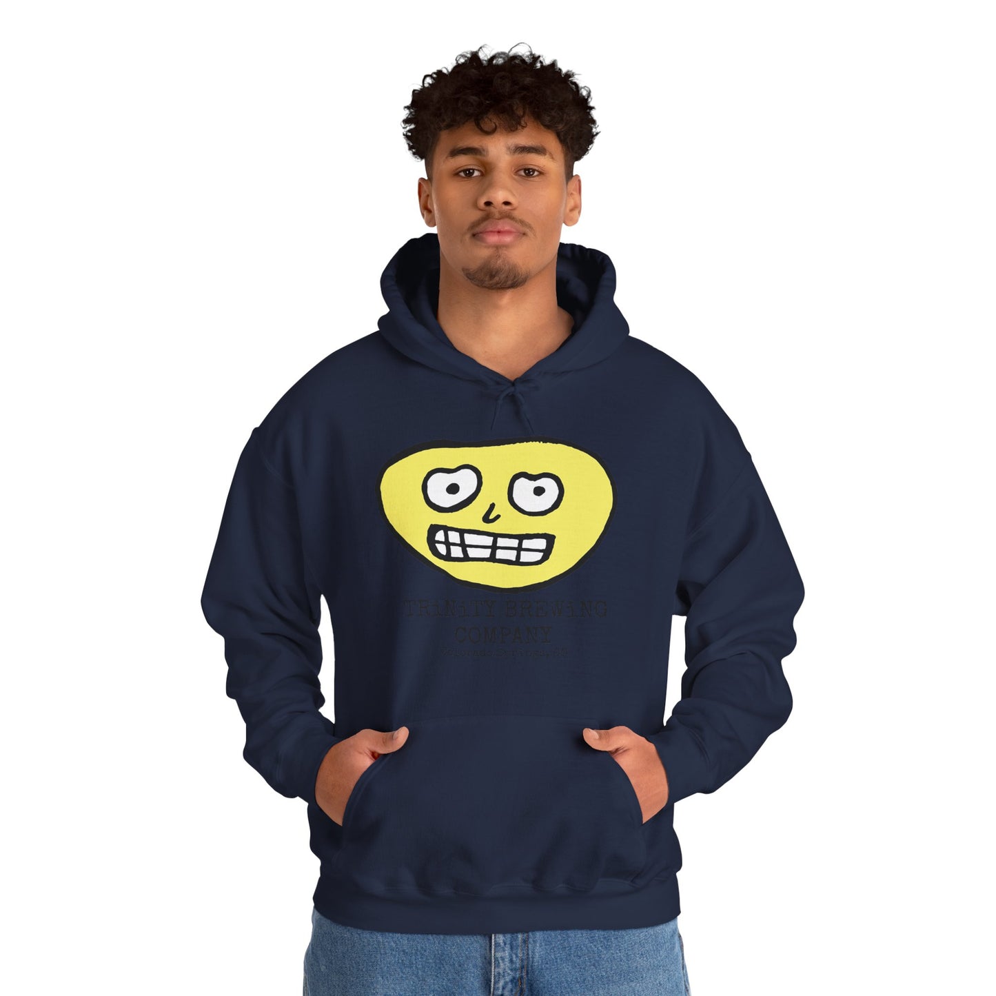 TRiNiTY Brewing Beerface Logo - Unisex Heavy Blend™ Hooded Sweatshirt