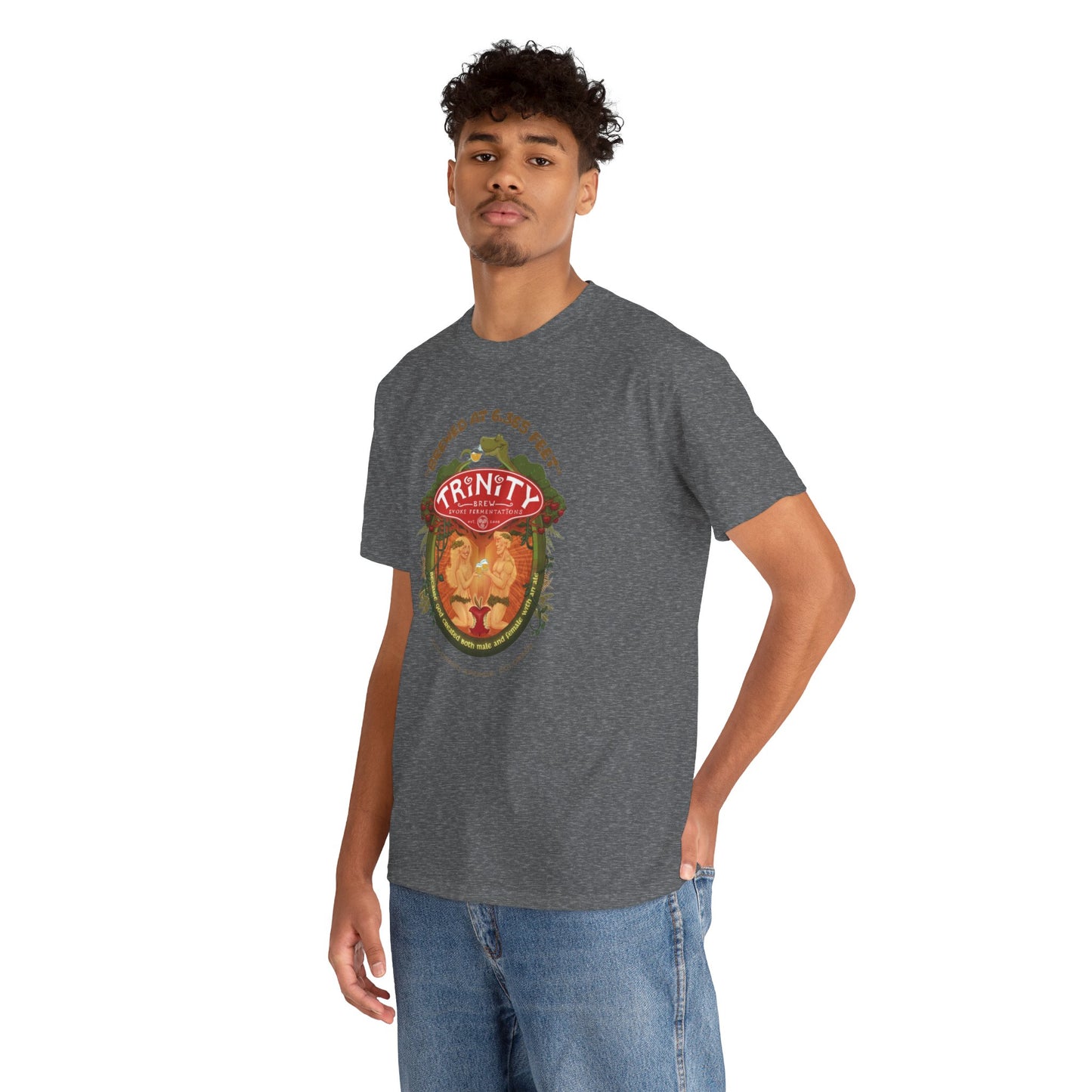 Adam & Eve Ale (Darker Colors) - Unisex Heavy Cotton Tee