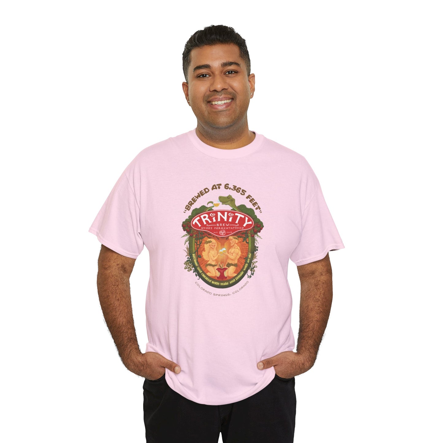 TRiNiTY Adam & Eve Ale (Lighter Colors) - Unisex Heavy Cotton Tee