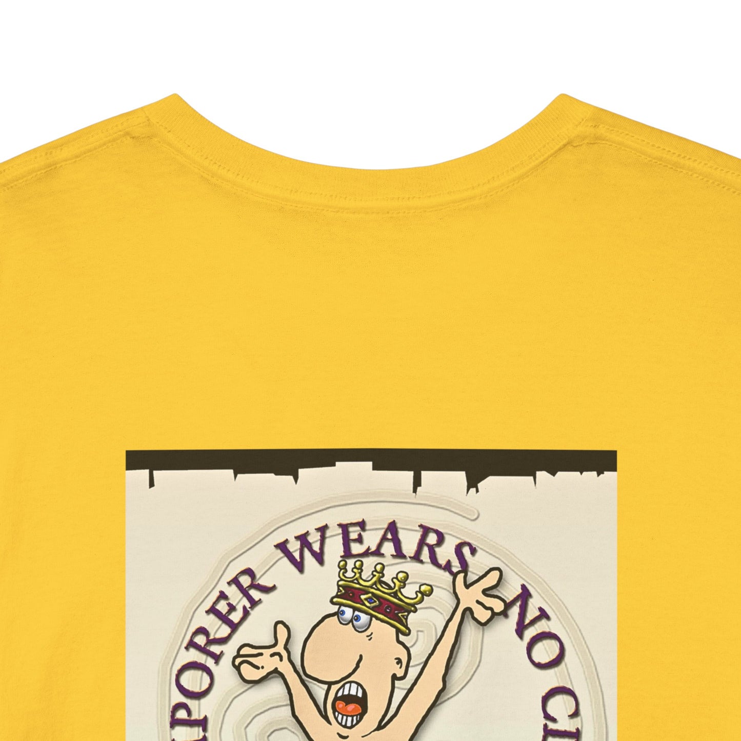 TRiNiTY The Emperor Has No Clothes -  Unisex Heavy Cotton Tee
