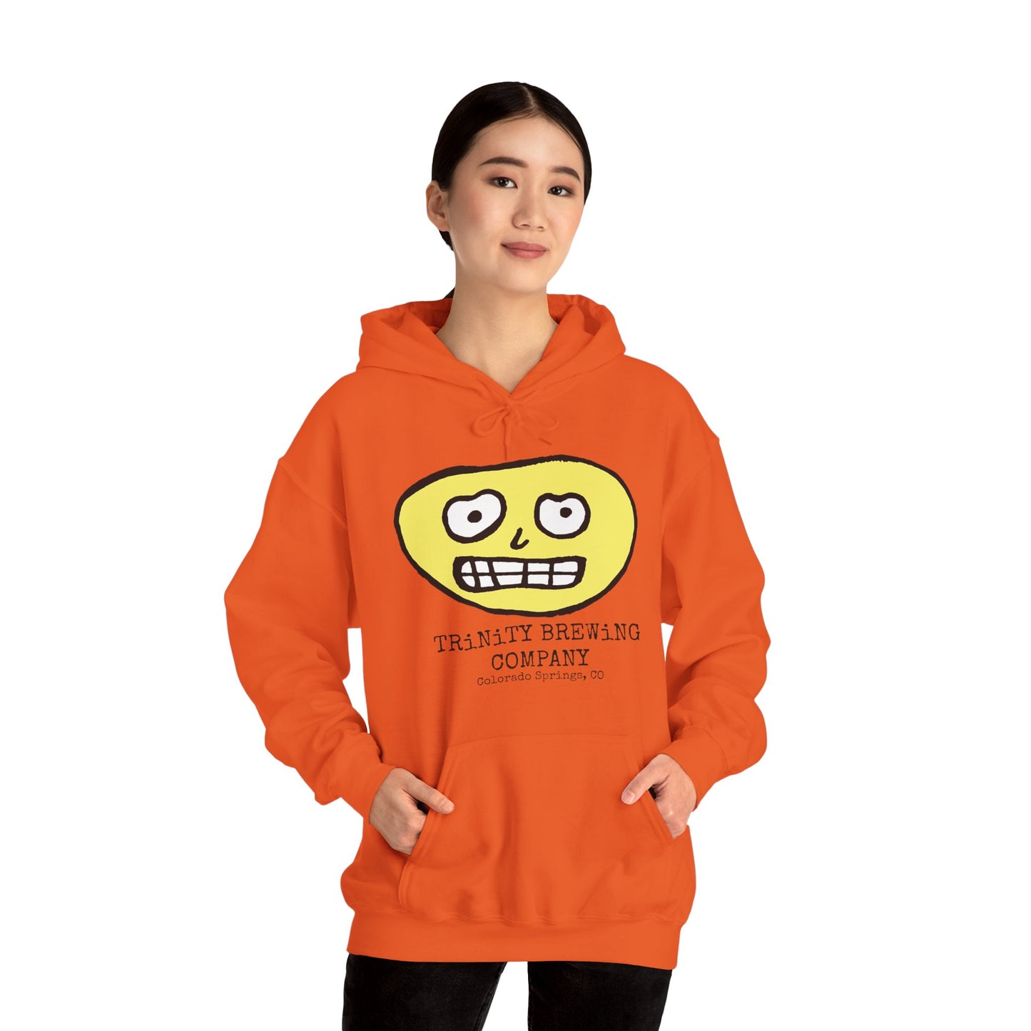 TRiNiTY Brewing Beerface Logo - Unisex Heavy Blend™ Hooded Sweatshirt