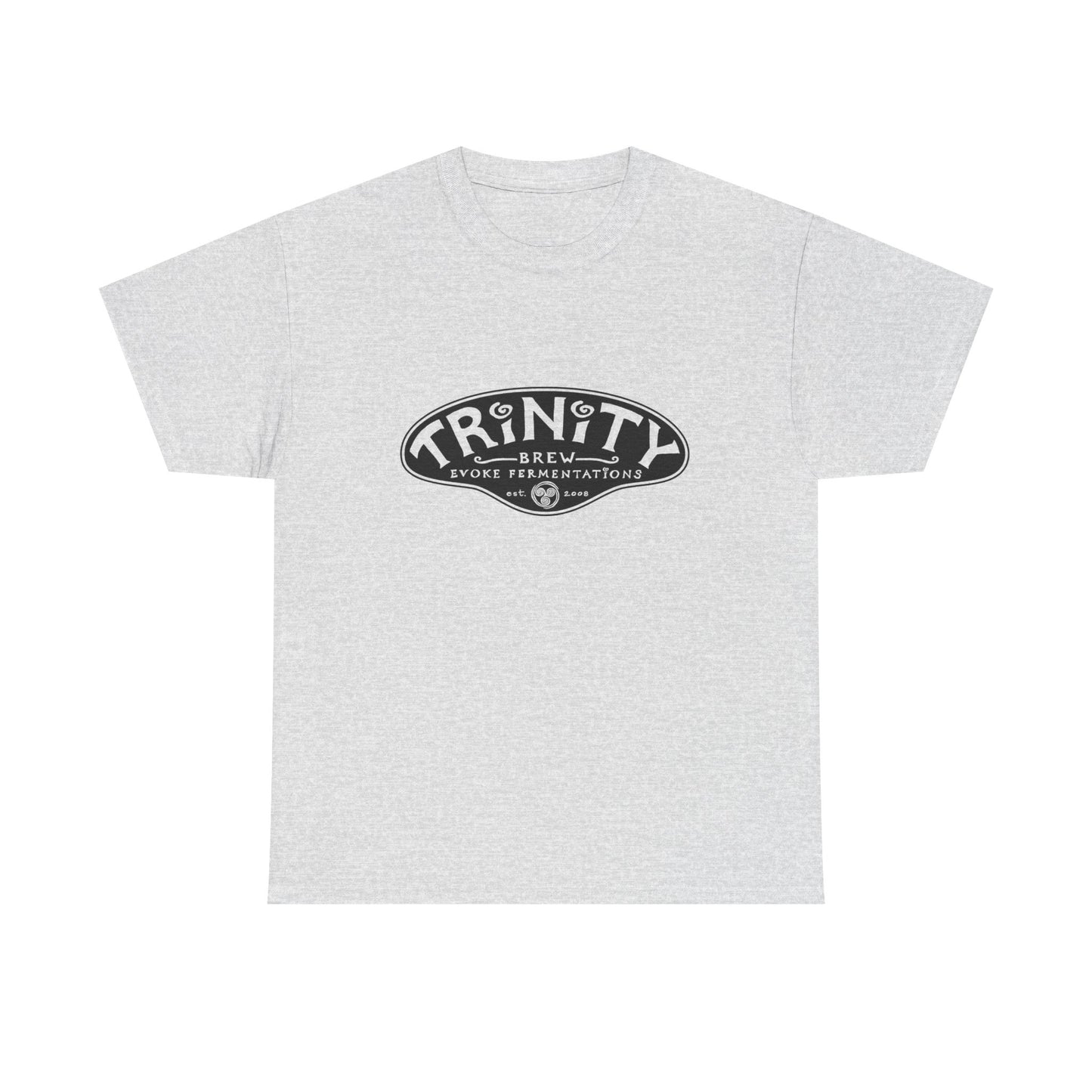 TRiNiTY Classic Logo/ Black - Unisex Heavy Cotton Tee