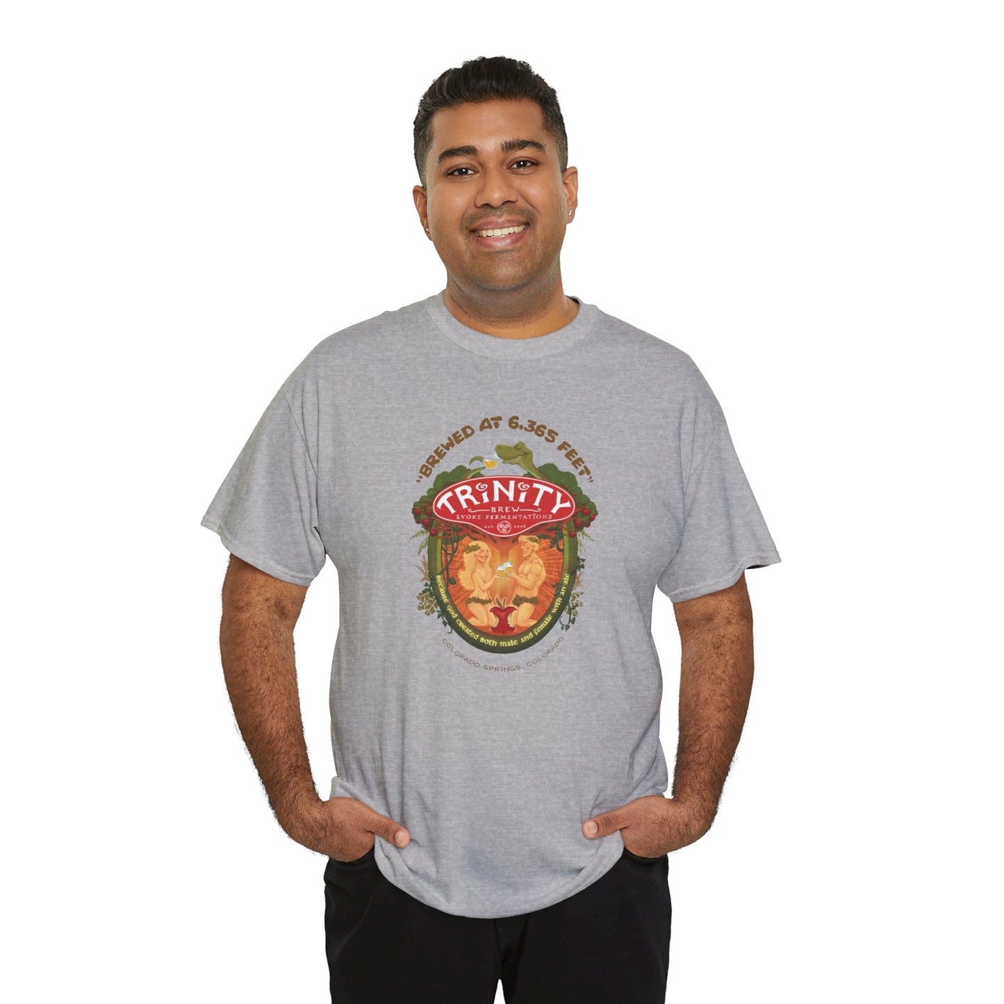 TRiNiTY Adam & Eve Ale (Lighter Colors) - Unisex Heavy Cotton Tee