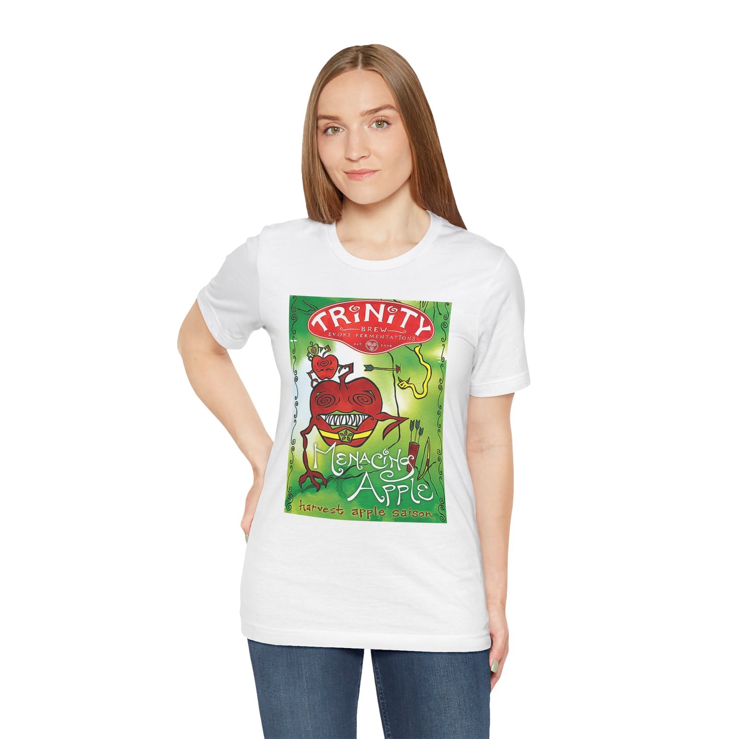 Menacing Apple Short Sleeve Tee