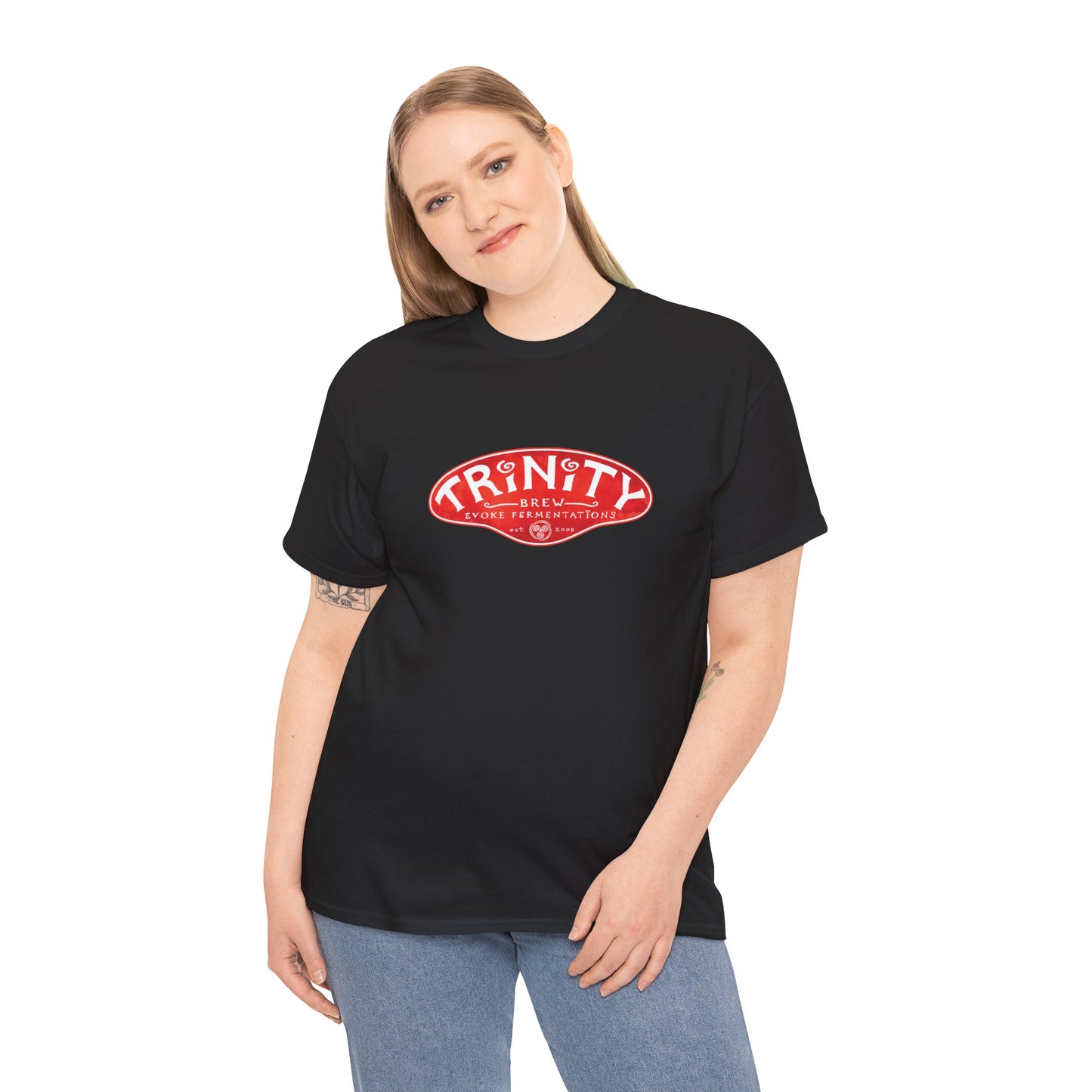 Classic TRiNiTY Logo T-Shirt - Unisex Heavy Cotton Tee