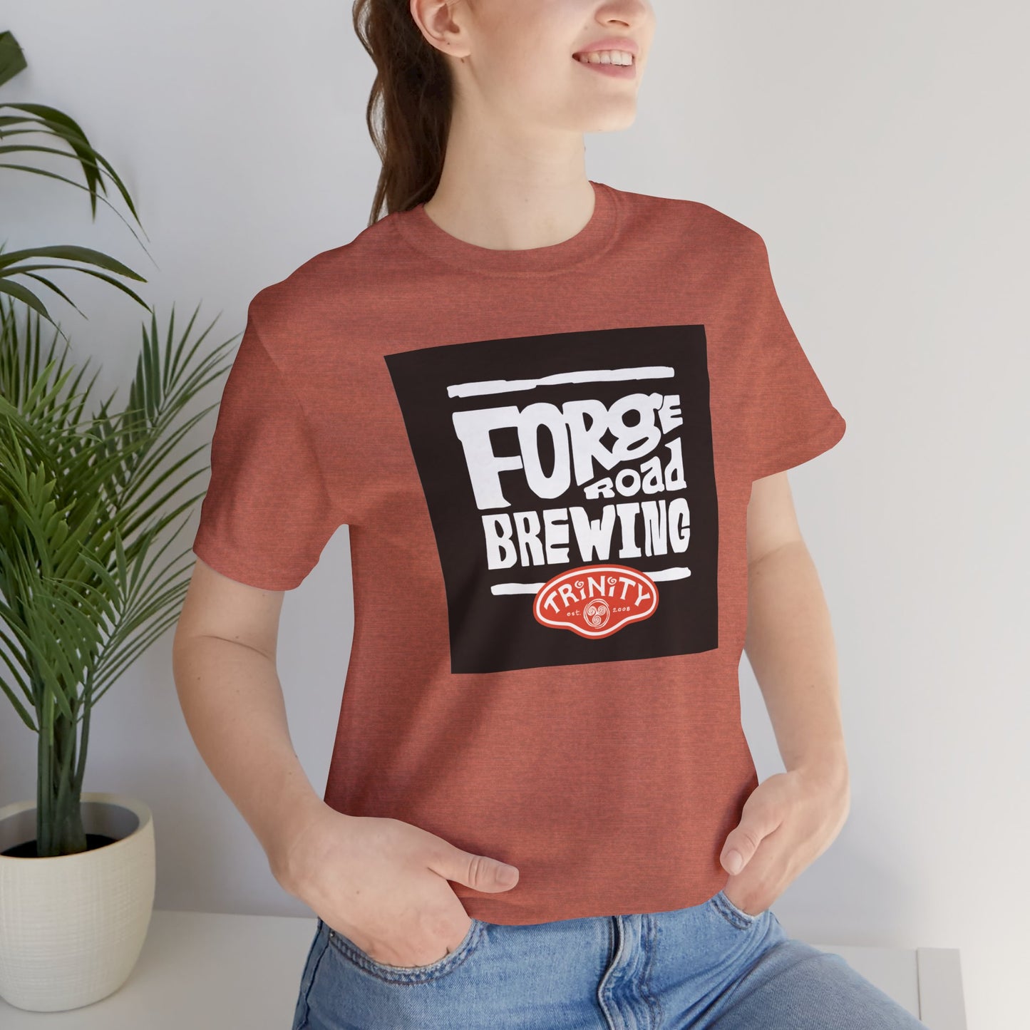 T2 Forge Road Brewery - Unisex Jersey Short Sleeve Tee