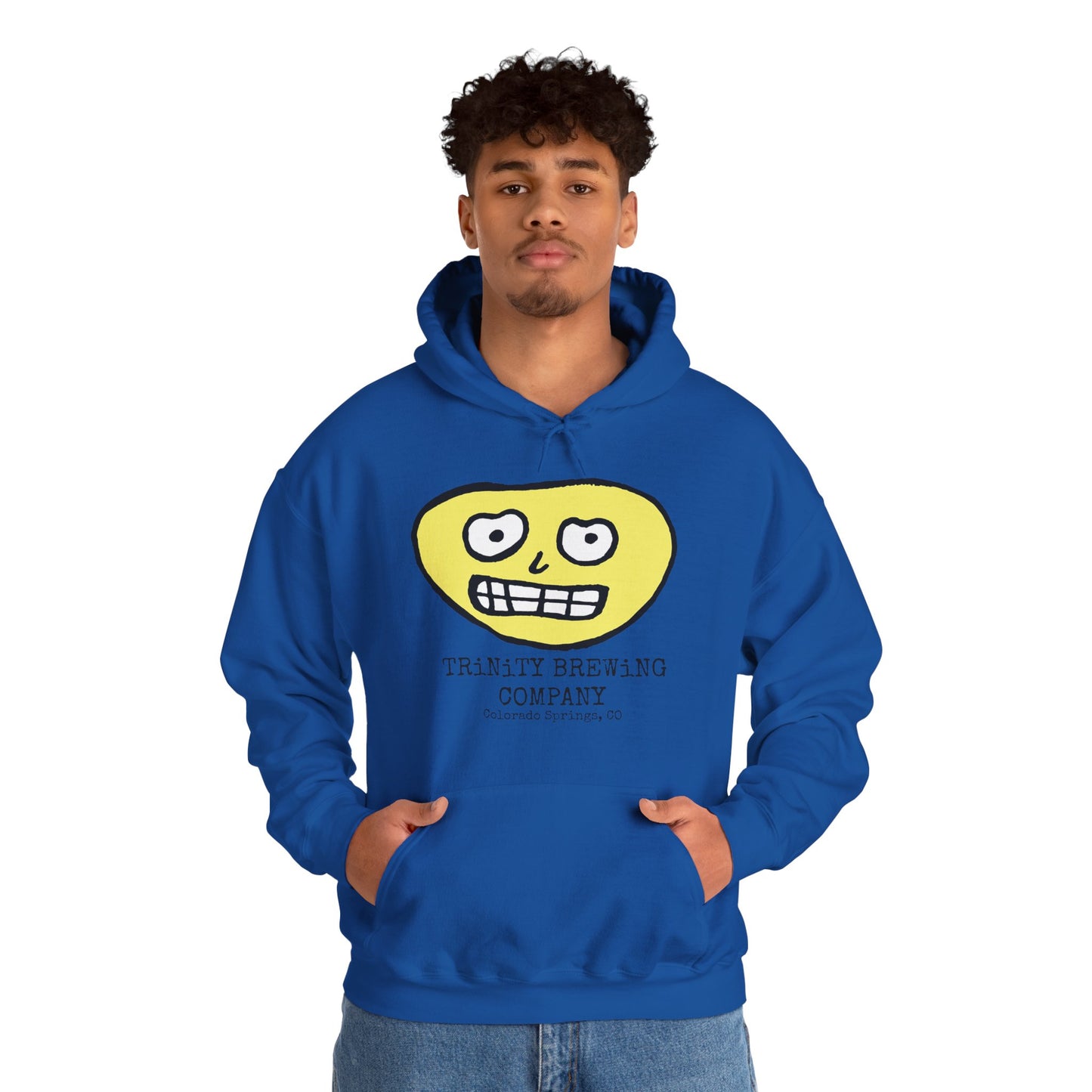 TRiNiTY Brewing Beerface Logo - Unisex Heavy Blend™ Hooded Sweatshirt