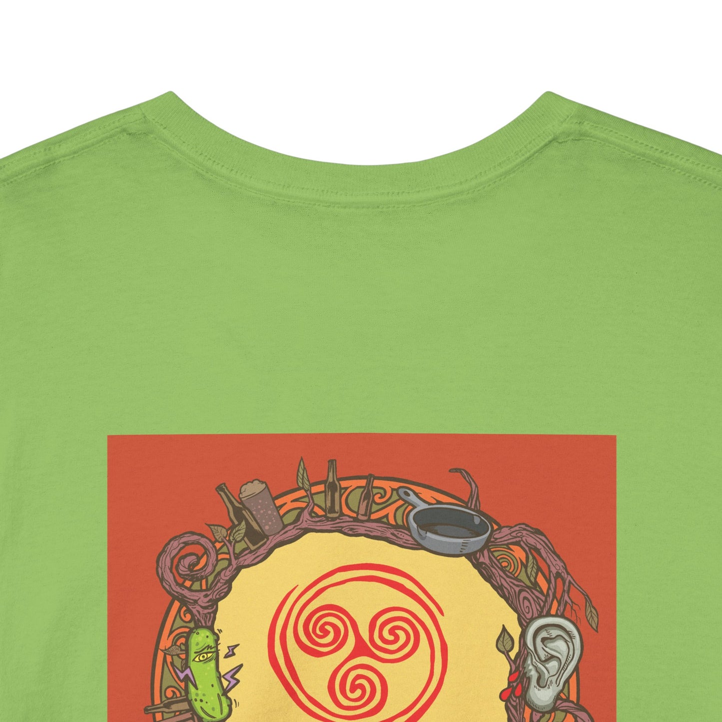 TRiNiTY Classic Logo RED - Unisex Heavy Cotton Tee
