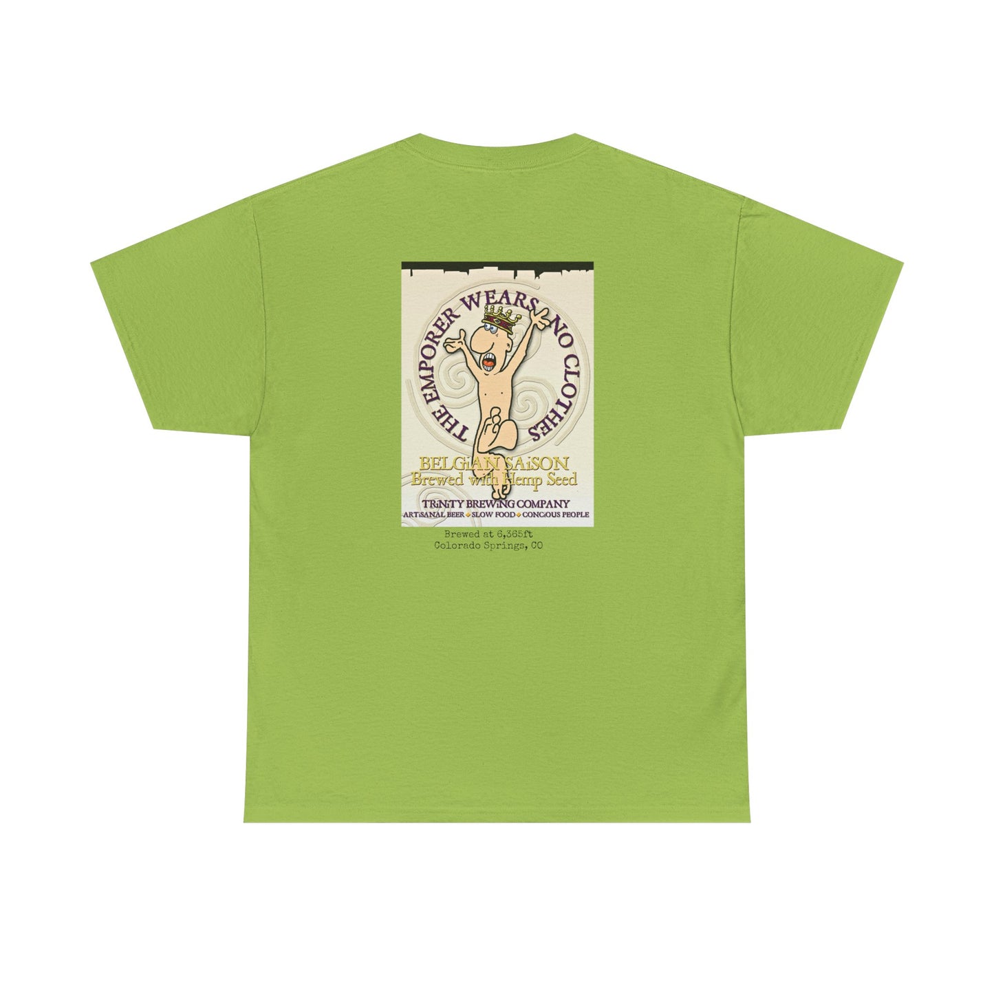 TRiNiTY The Emperor Has No Clothes -  Unisex Heavy Cotton Tee