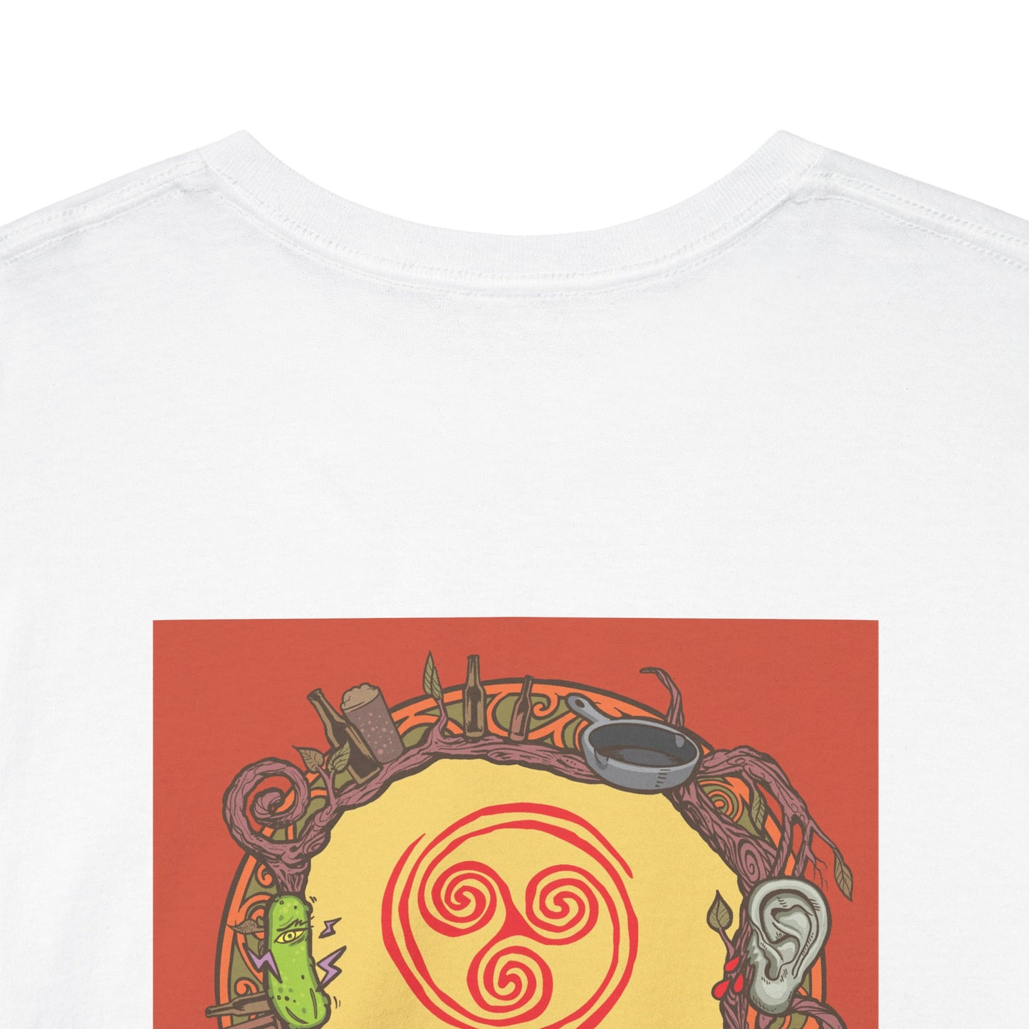 TRiNiTY Classic Logo RED - Unisex Heavy Cotton Tee