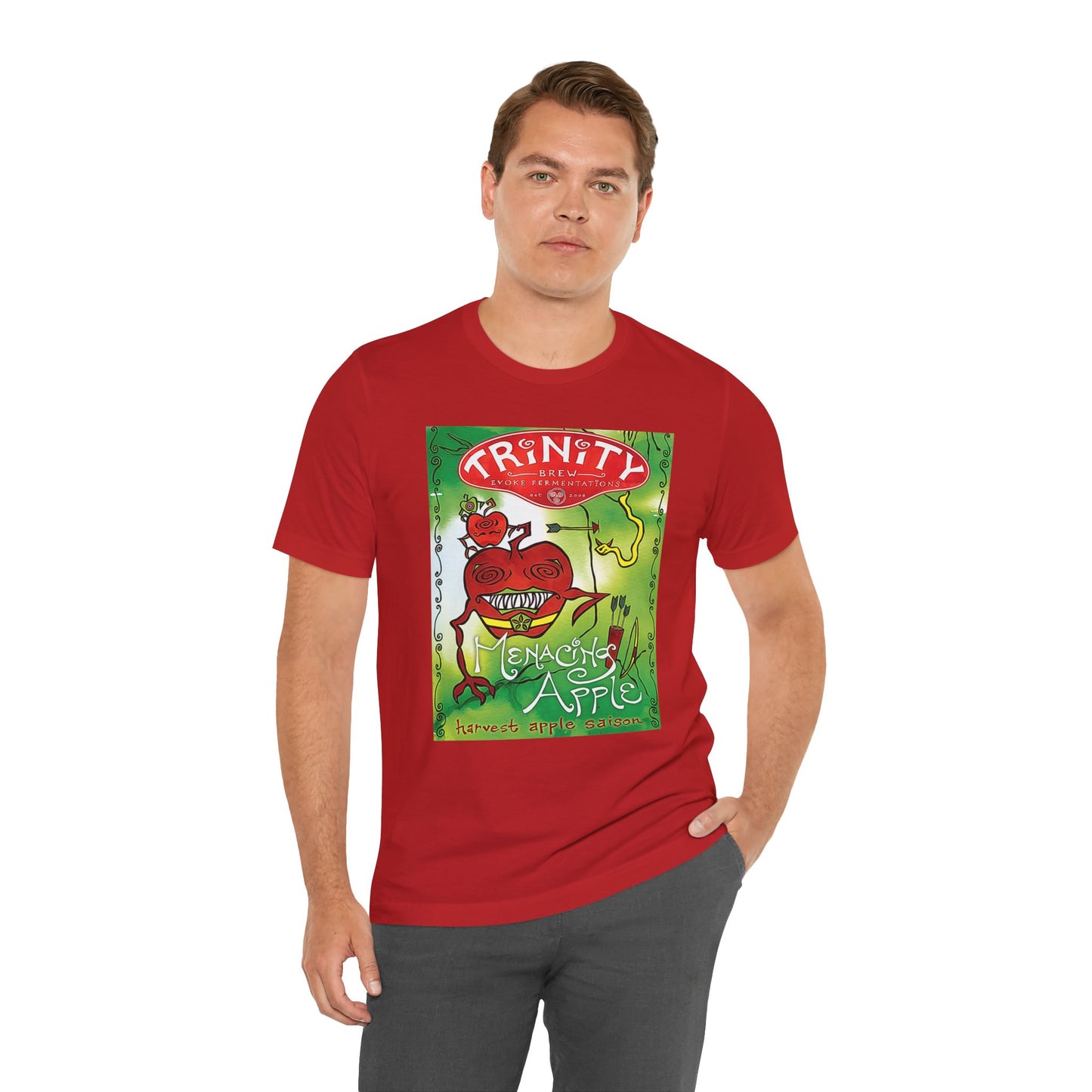 Menacing Apple Short Sleeve Tee